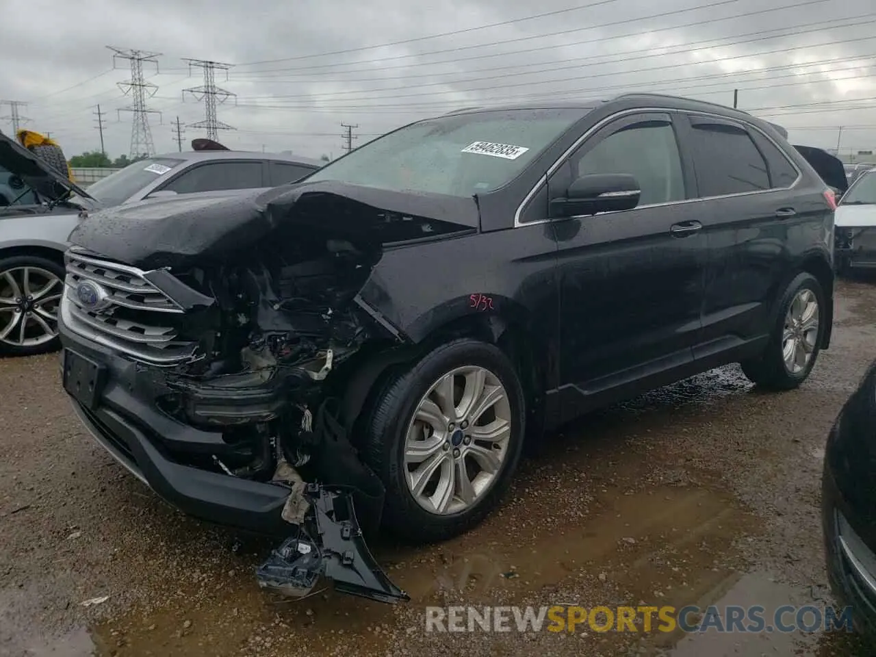 1 Photograph of a damaged car 2FMPK4K97LBA16335 FORD EDGE 2020