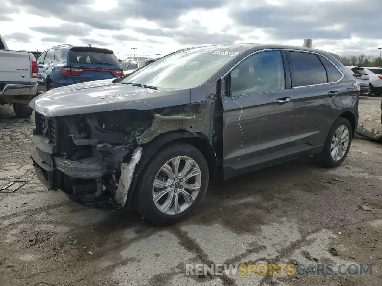 1 Photograph of a damaged car 2FMPK4K97LBA16500 FORD EDGE 2020