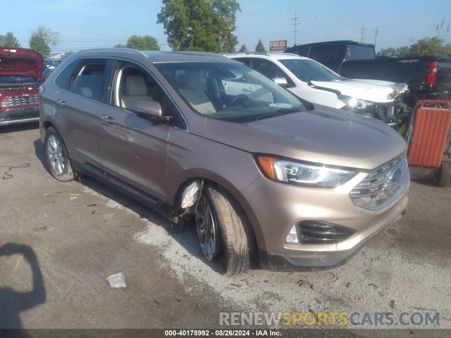 1 Photograph of a damaged car 2FMPK4K97LBA25651 FORD EDGE 2020