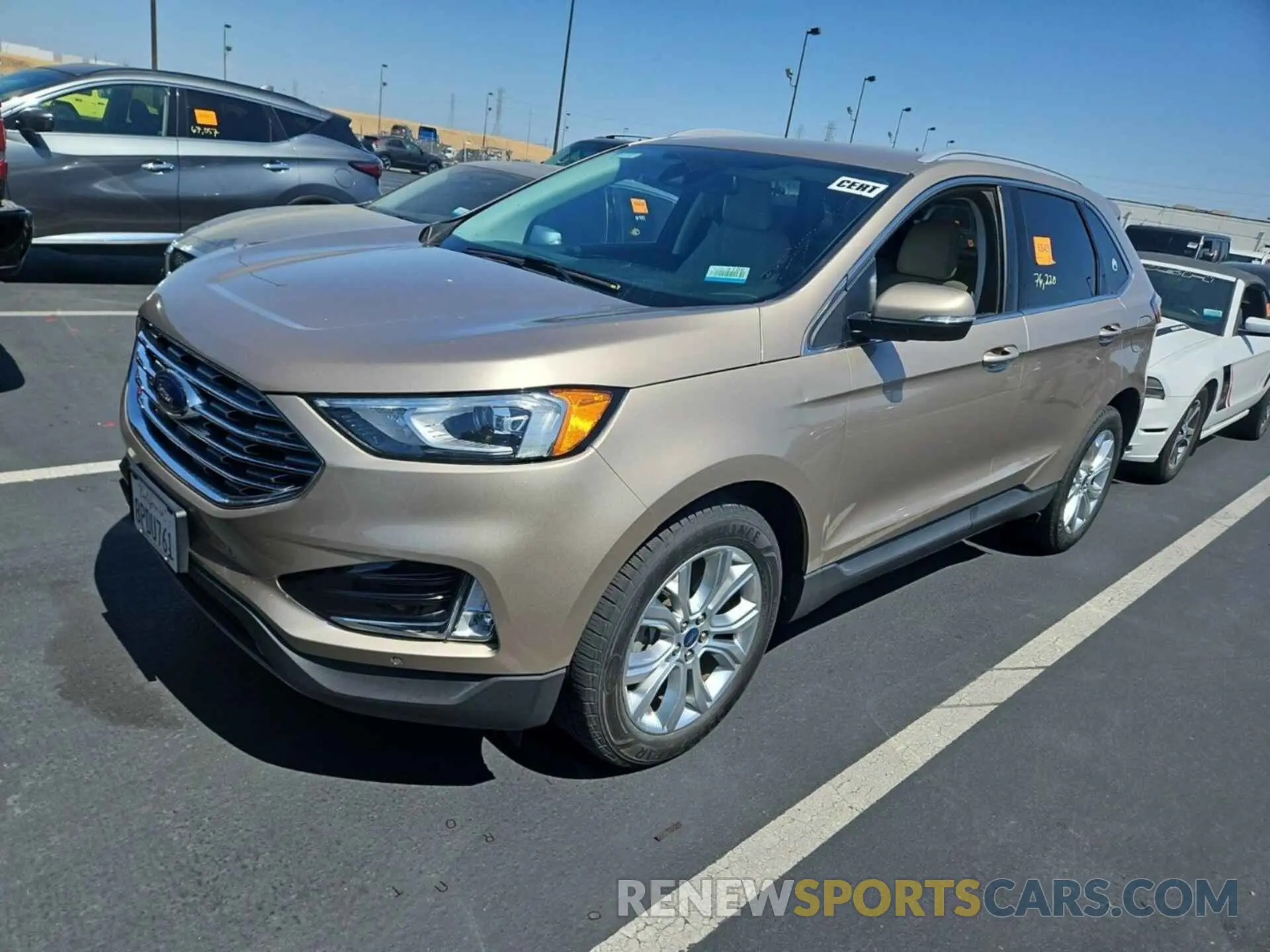 1 Photograph of a damaged car 2FMPK4K98LBA61509 FORD EDGE 2020