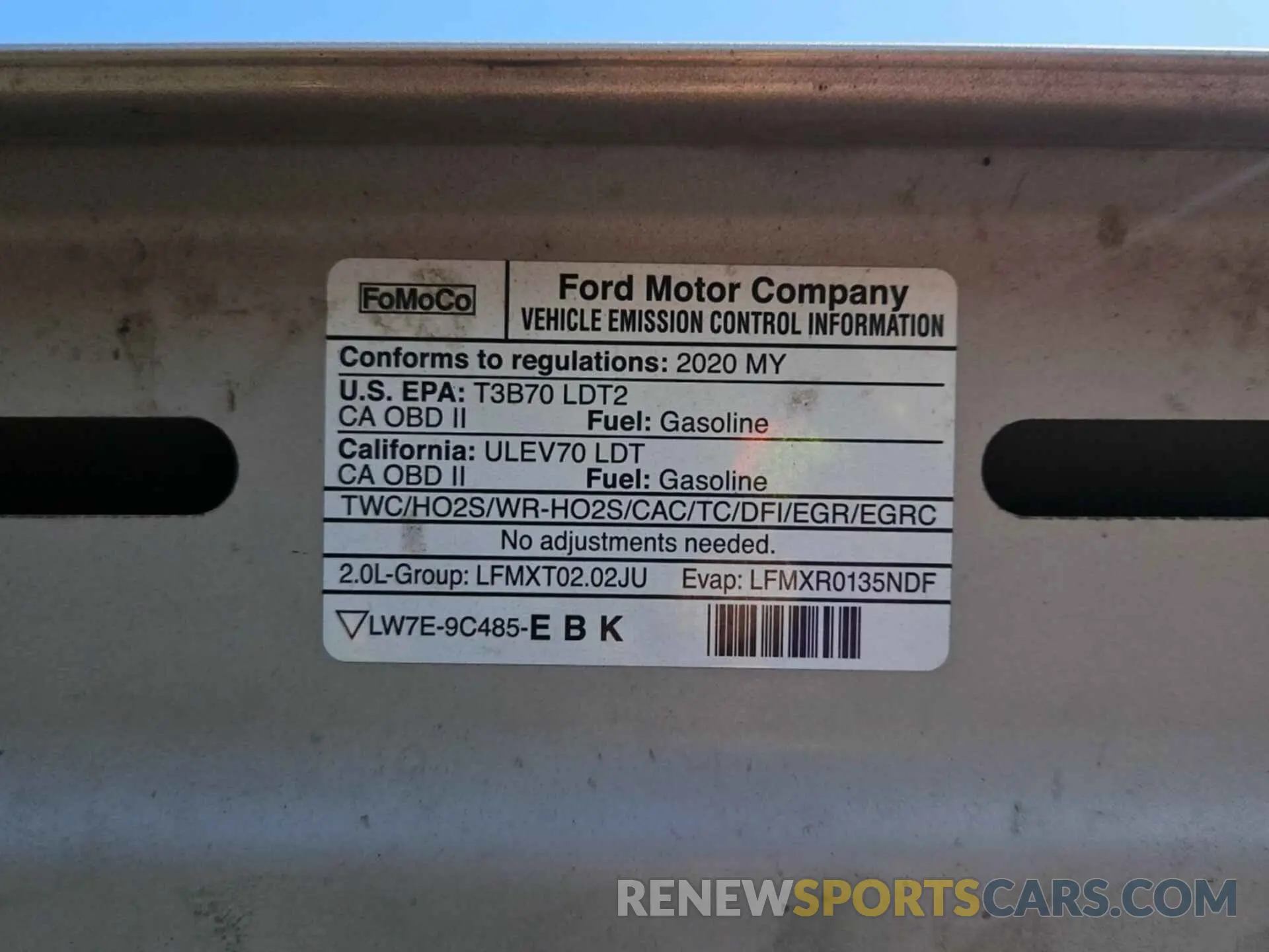 29 Photograph of a damaged car 2FMPK4K98LBA61509 FORD EDGE 2020