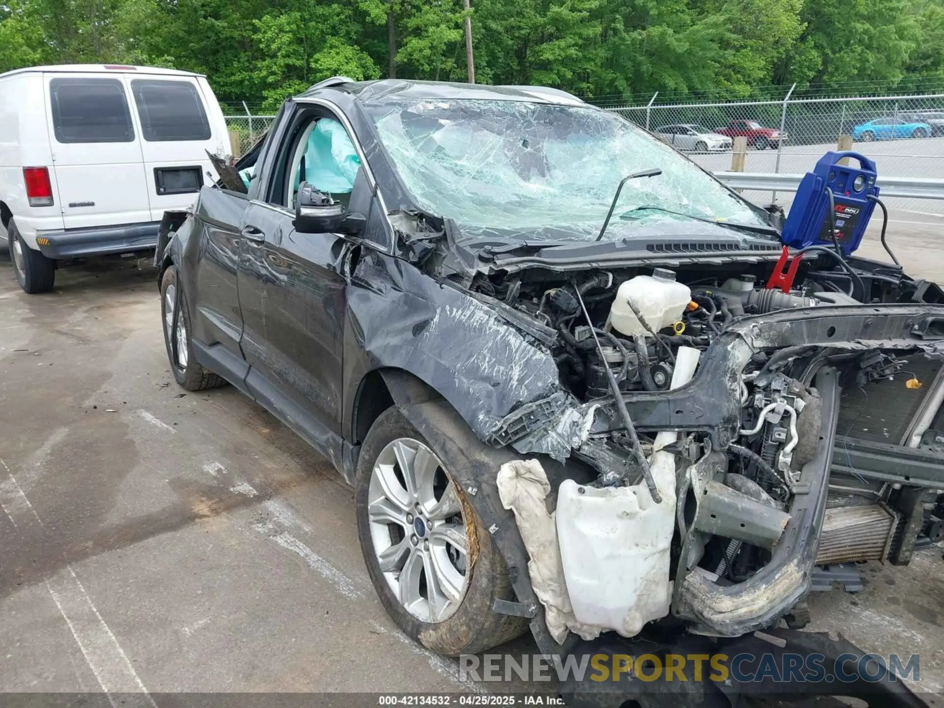 1 Photograph of a damaged car 2FMPK4K98LBB12684 FORD EDGE 2020