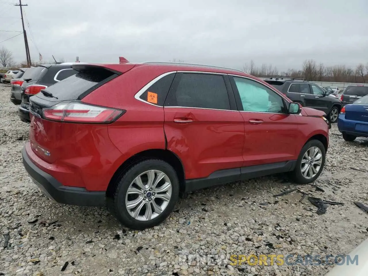 3 Photograph of a damaged car 2FMPK4K99LBA09791 FORD EDGE 2020