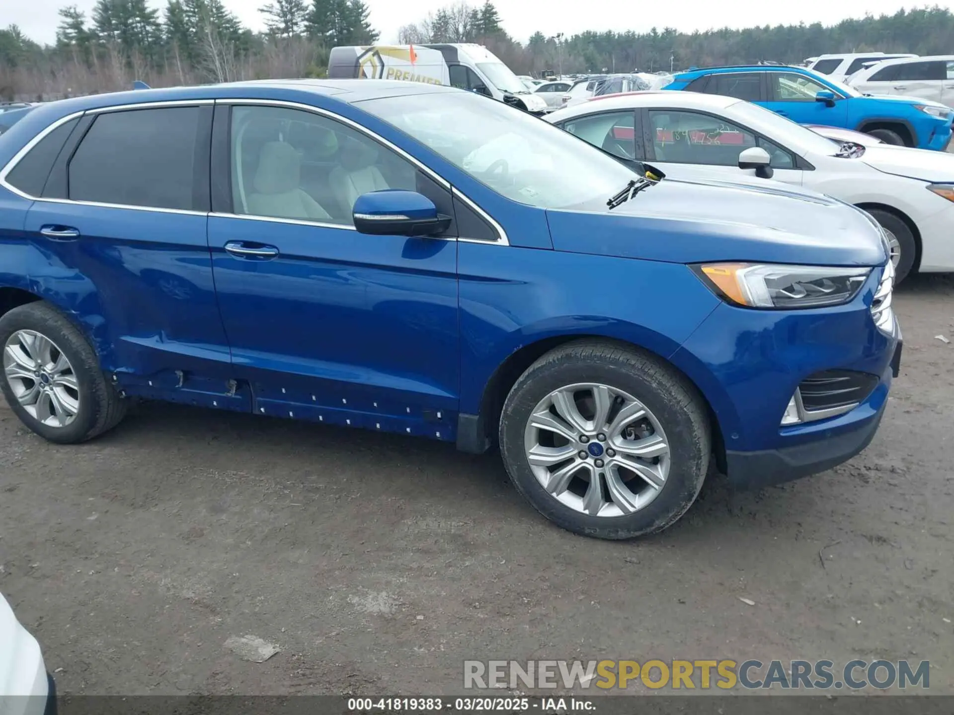14 Photograph of a damaged car 2FMPK4K9XLBA53394 FORD EDGE 2020