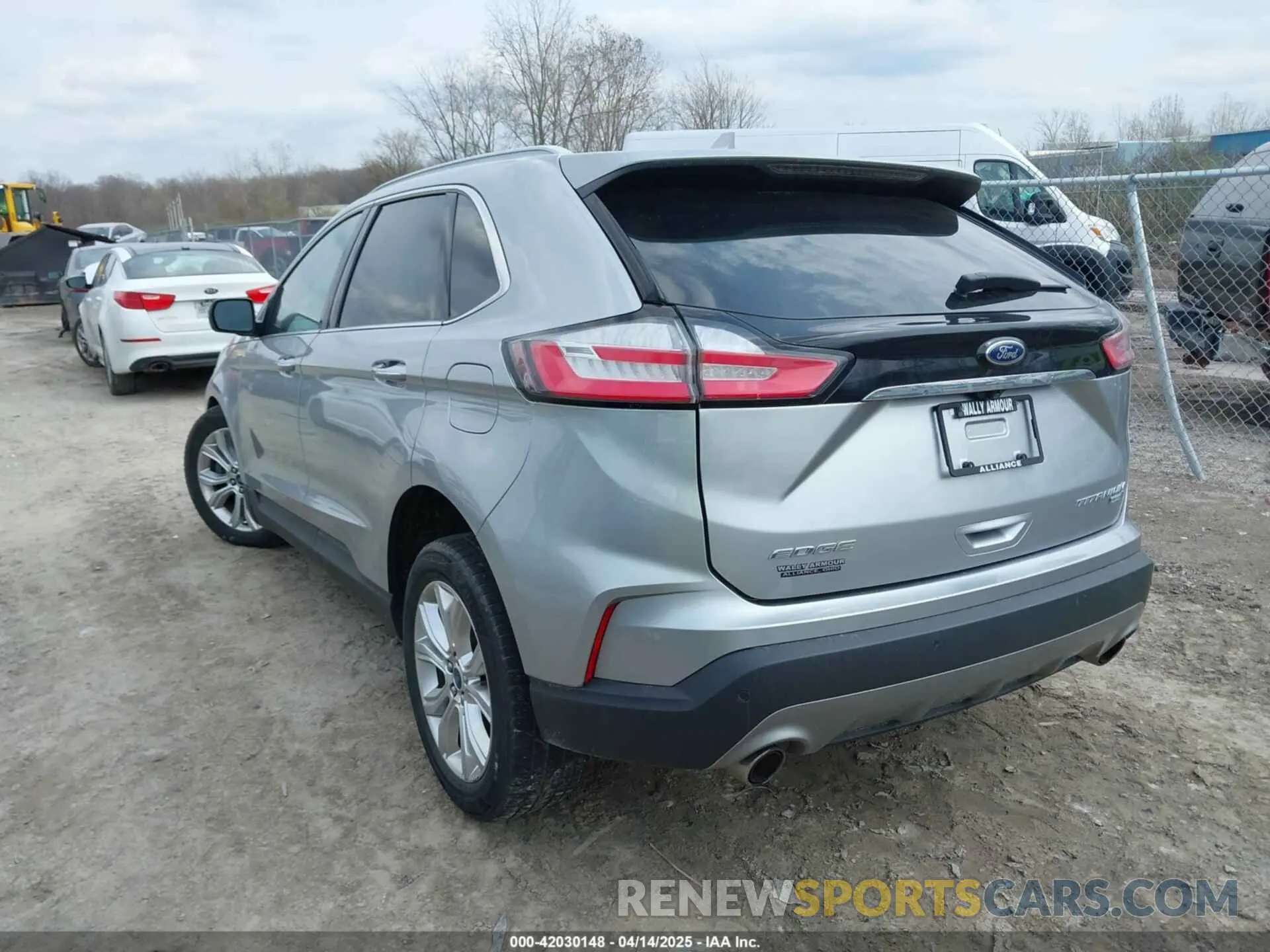 3 Photograph of a damaged car 2FMPK4K9XLBA71720 FORD EDGE 2020