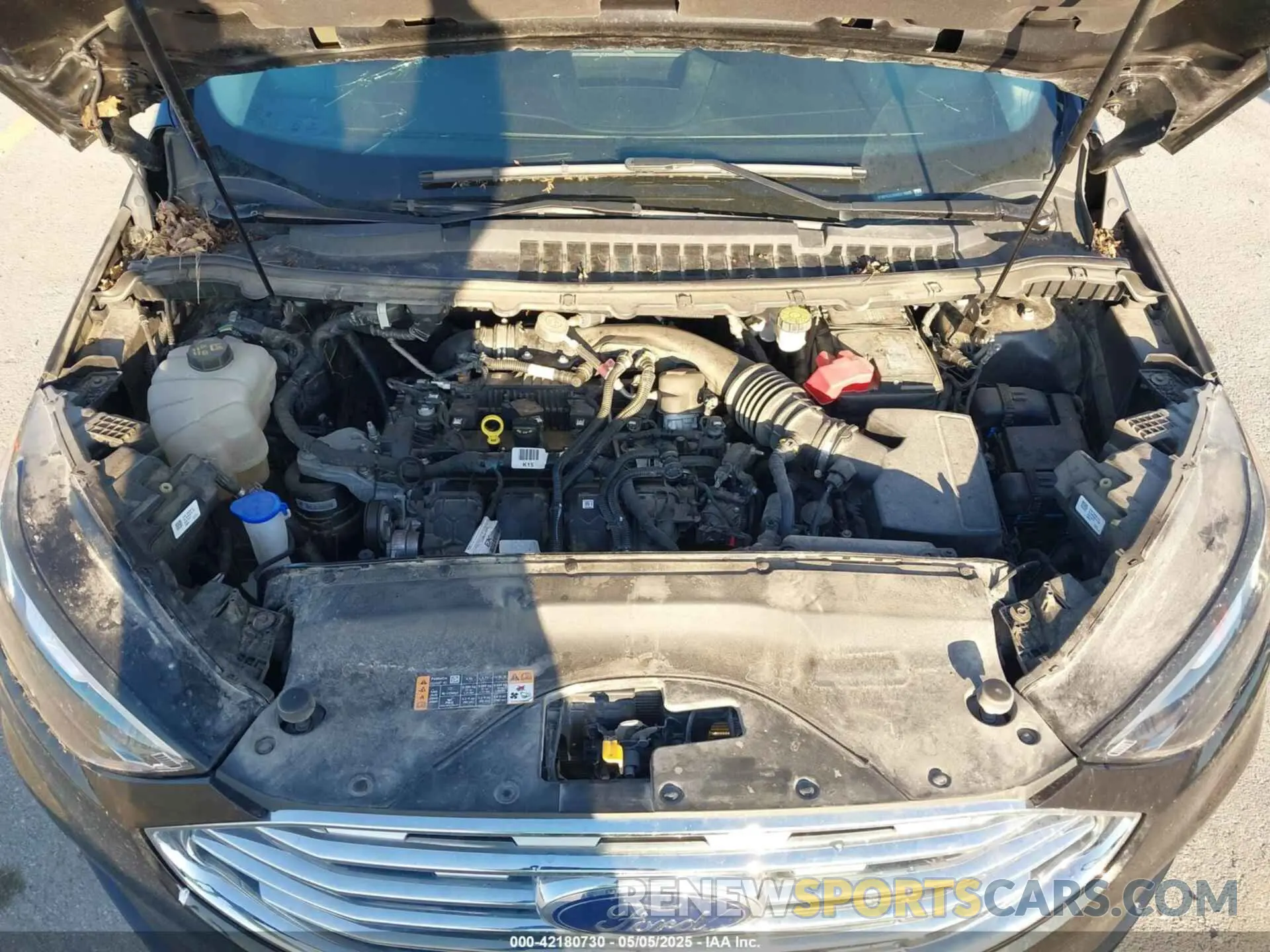 10 Photograph of a damaged car 2FMPK3G90MBA18643 FORD EDGE 2021