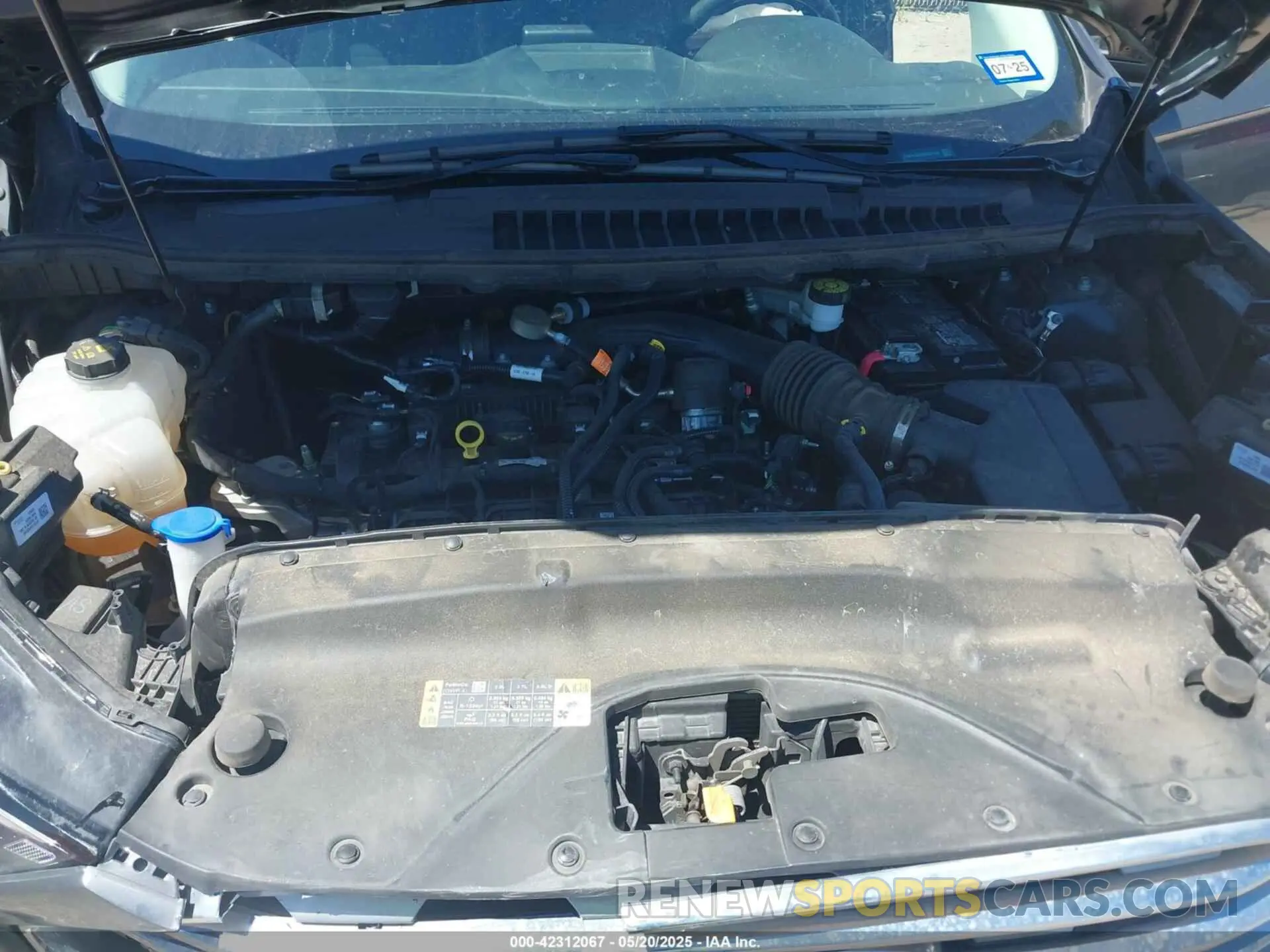 10 Photograph of a damaged car 2FMPK3G99MBA26188 FORD EDGE 2021