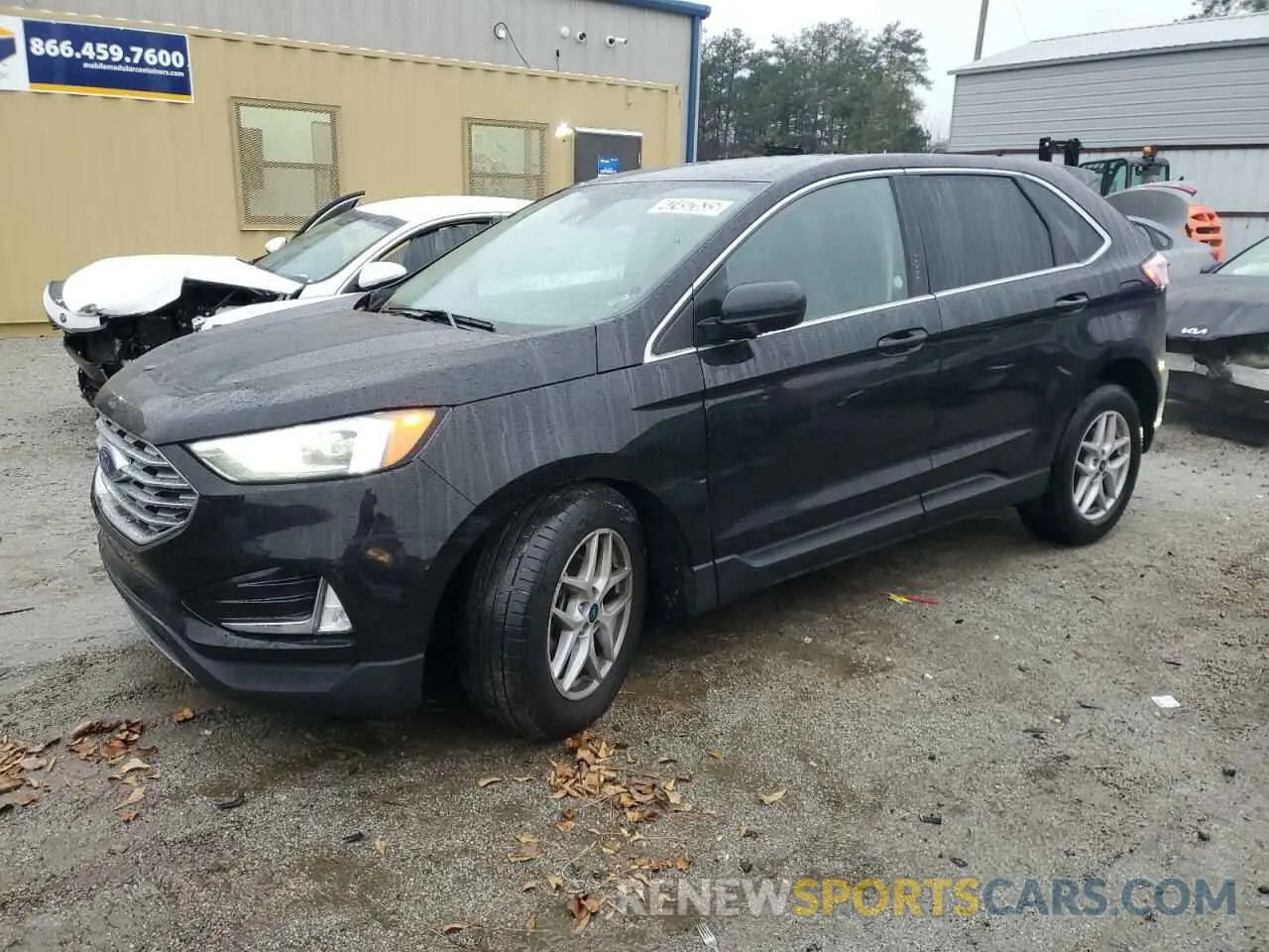1 Photograph of a damaged car 2FMPK3J90MBA03083 FORD EDGE 2021