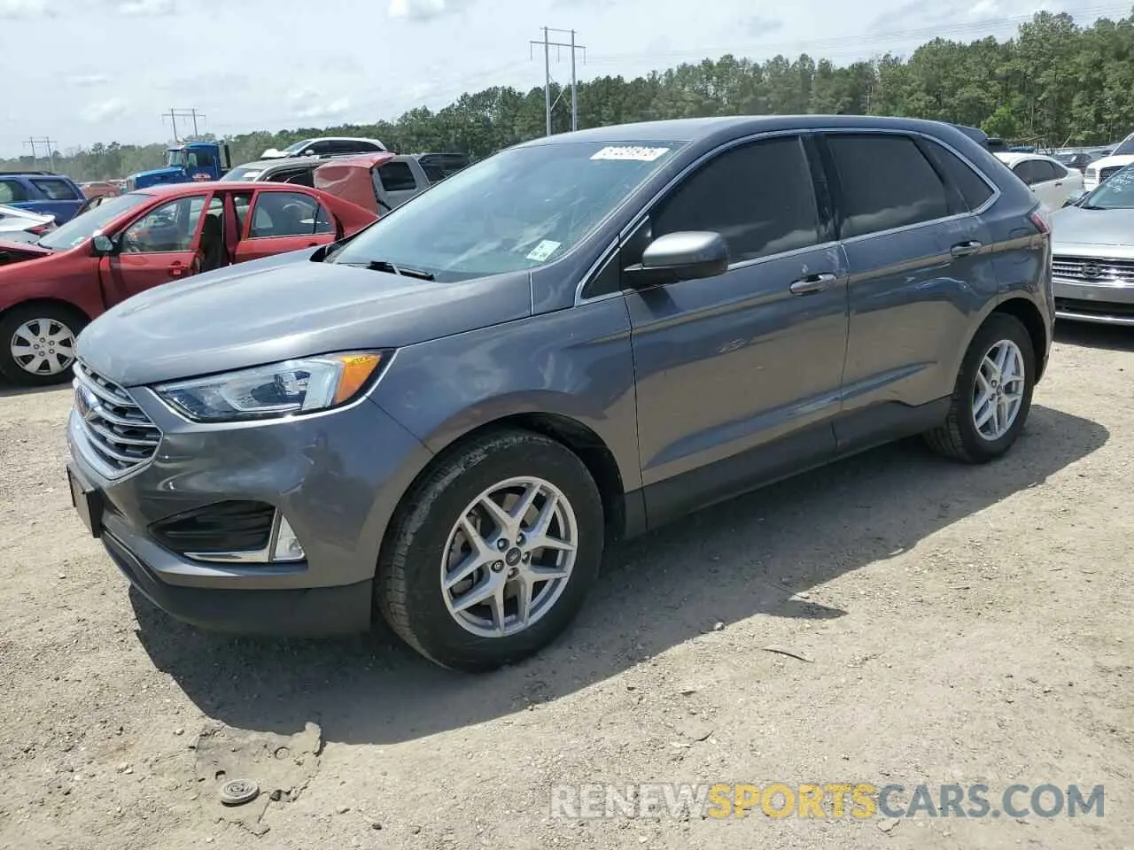 1 Photograph of a damaged car 2FMPK3J90MBA13497 FORD EDGE 2021
