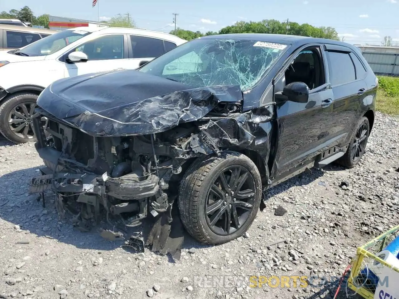 1 Photograph of a damaged car 2FMPK3J90MBA17663 FORD EDGE 2021