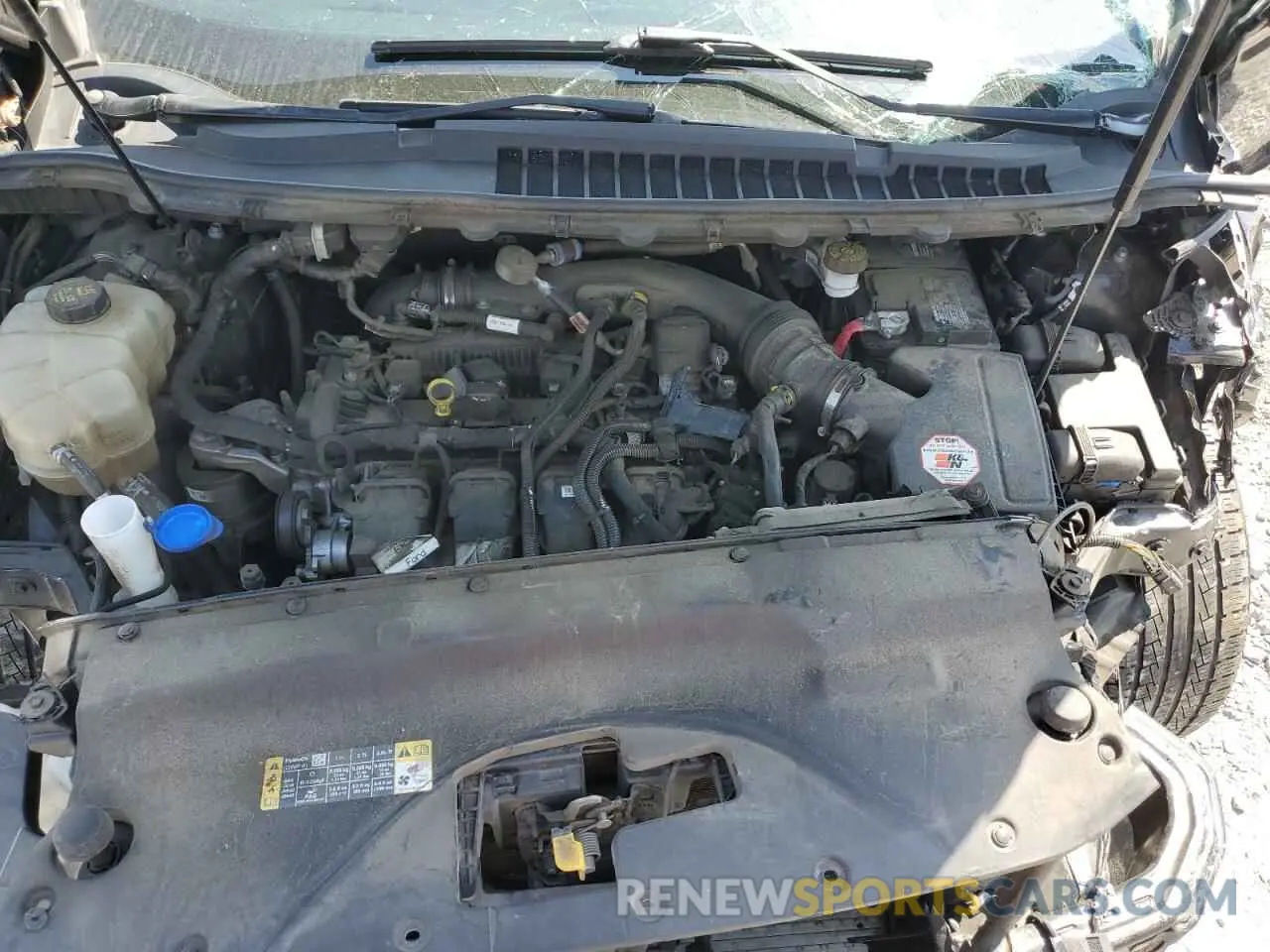 12 Photograph of a damaged car 2FMPK3J90MBA17663 FORD EDGE 2021
