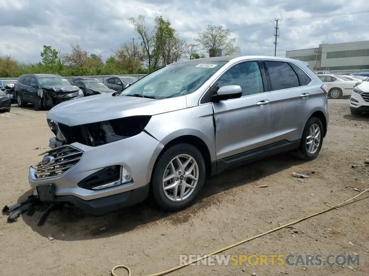 1 Photograph of a damaged car 2FMPK3J92MBA04865 FORD EDGE 2021