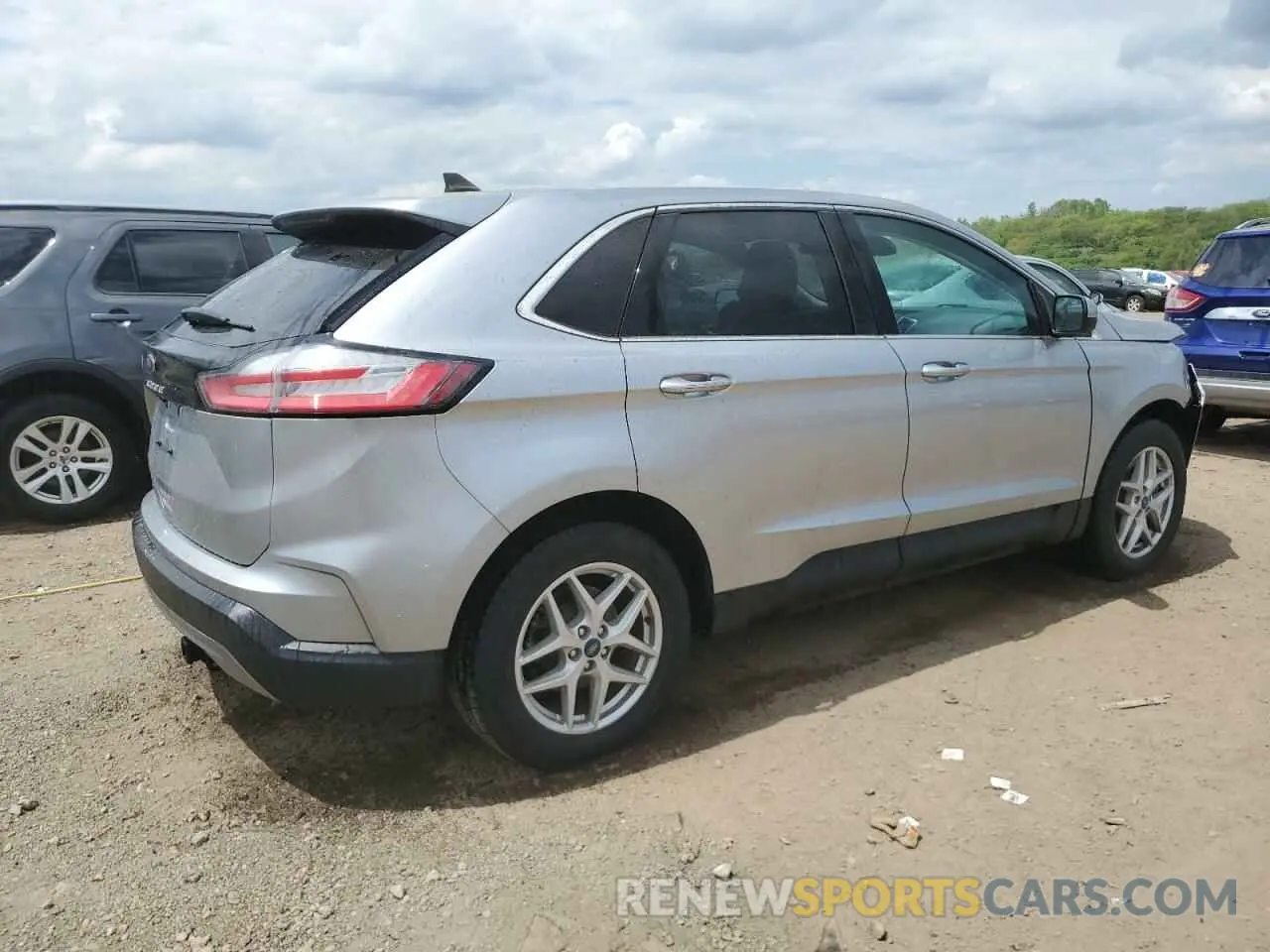 3 Photograph of a damaged car 2FMPK3J92MBA04865 FORD EDGE 2021