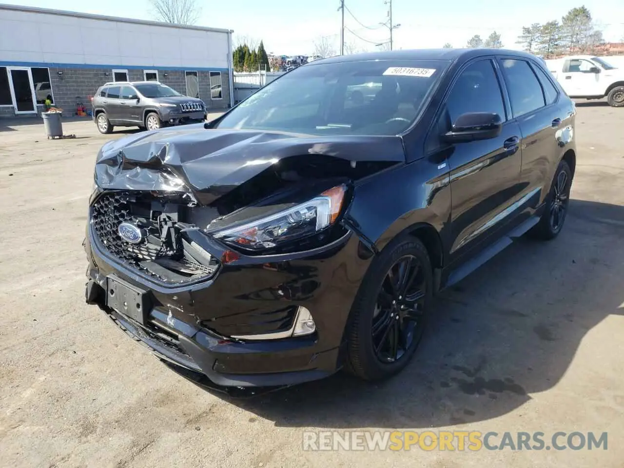 1 Photograph of a damaged car 2FMPK3J92MBA18636 FORD EDGE 2021