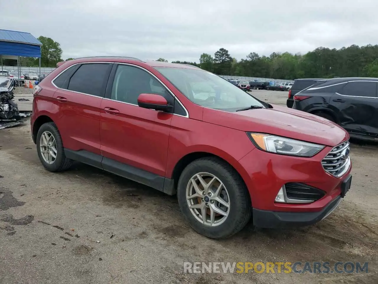4 Photograph of a damaged car 2FMPK3J92MBA65374 FORD EDGE 2021