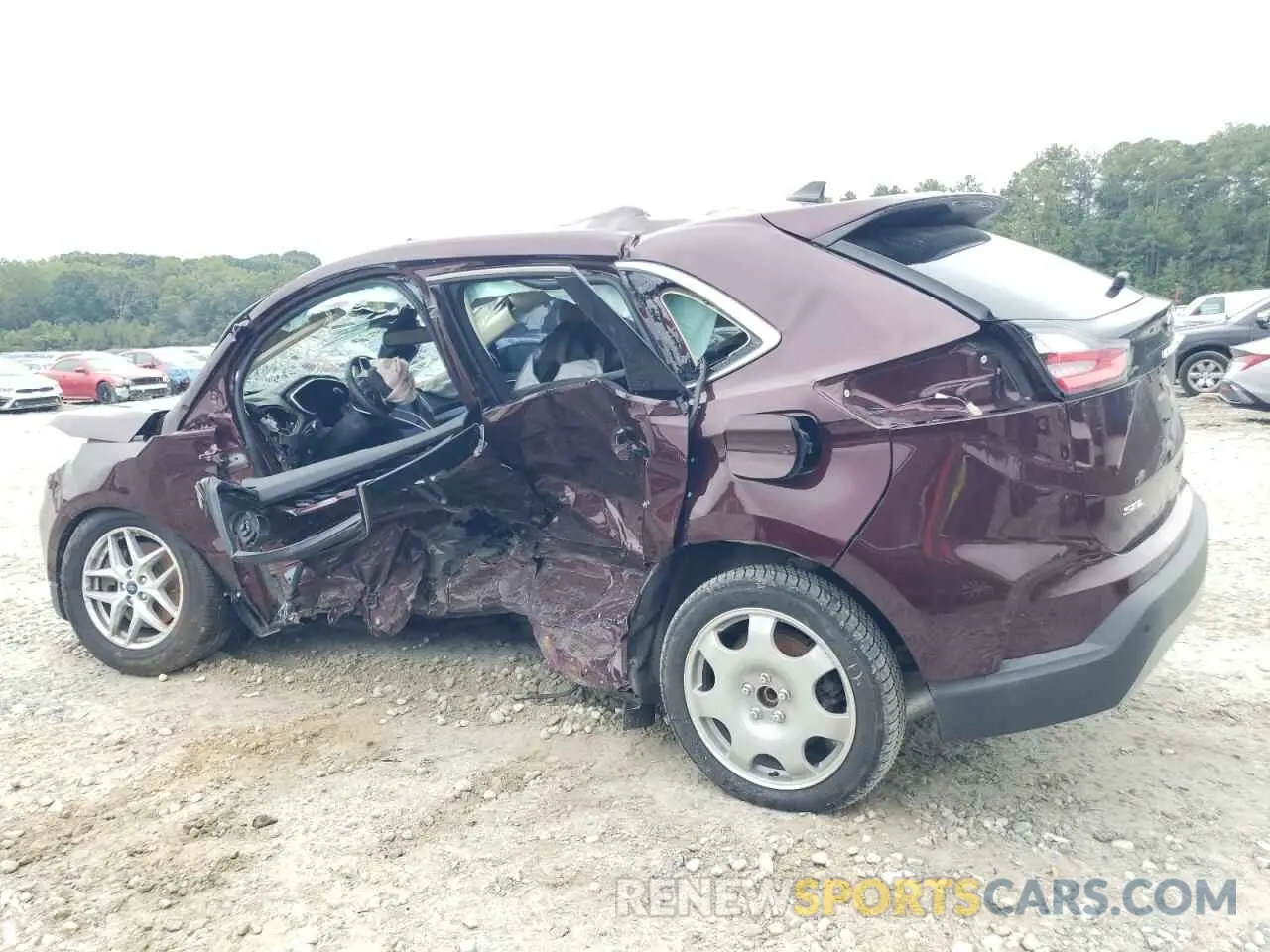 2 Photograph of a damaged car 2FMPK3J93MBA00856 FORD EDGE 2021