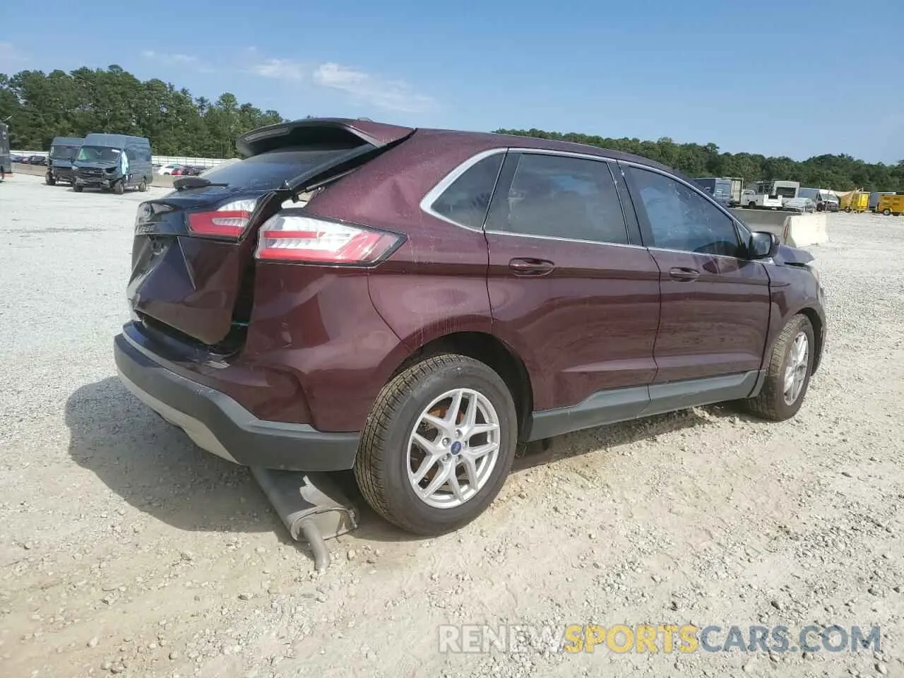 3 Photograph of a damaged car 2FMPK3J93MBA00856 FORD EDGE 2021
