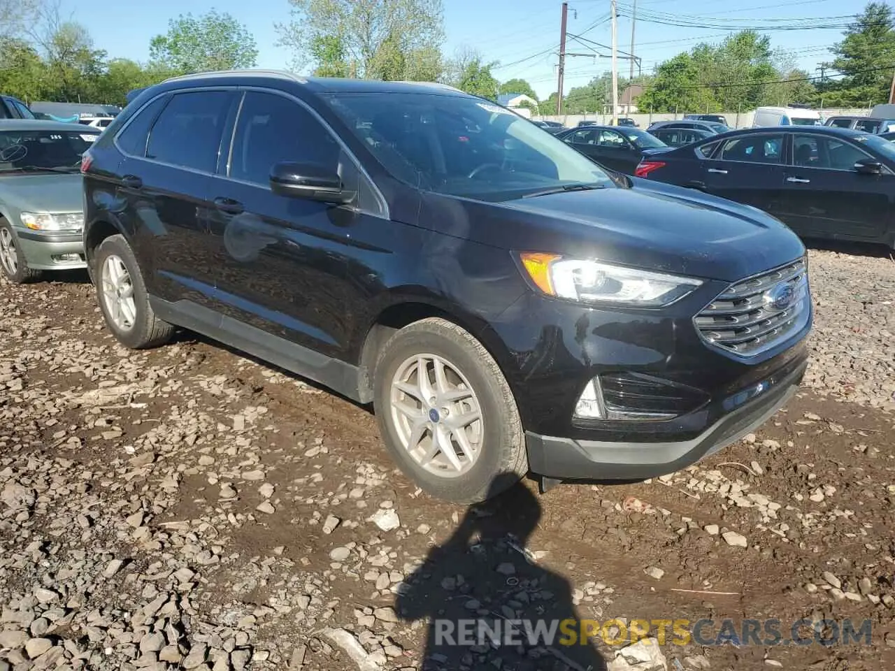 4 Photograph of a damaged car 2FMPK3J93MBA12327 FORD EDGE 2021