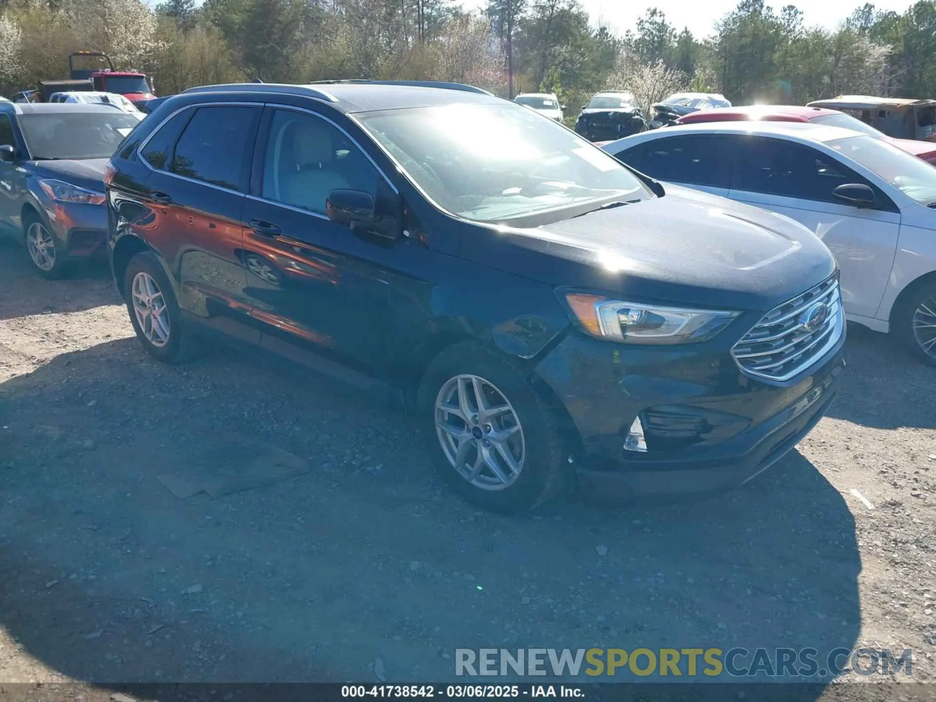1 Photograph of a damaged car 2FMPK3J94MBA06052 FORD EDGE 2021