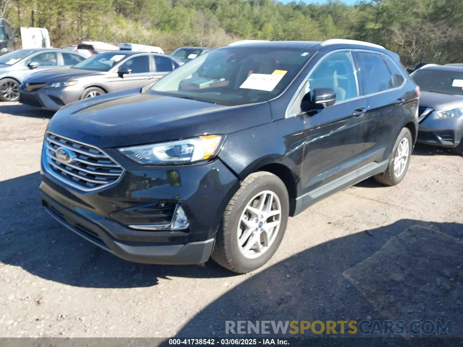 2 Photograph of a damaged car 2FMPK3J94MBA06052 FORD EDGE 2021