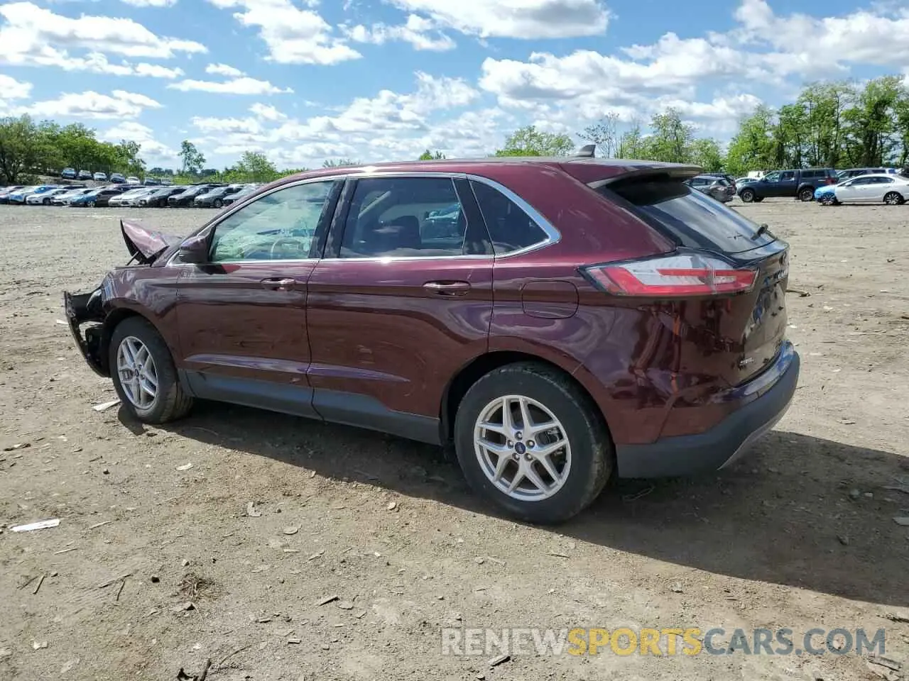 2 Photograph of a damaged car 2FMPK3J94MBA07315 FORD EDGE 2021