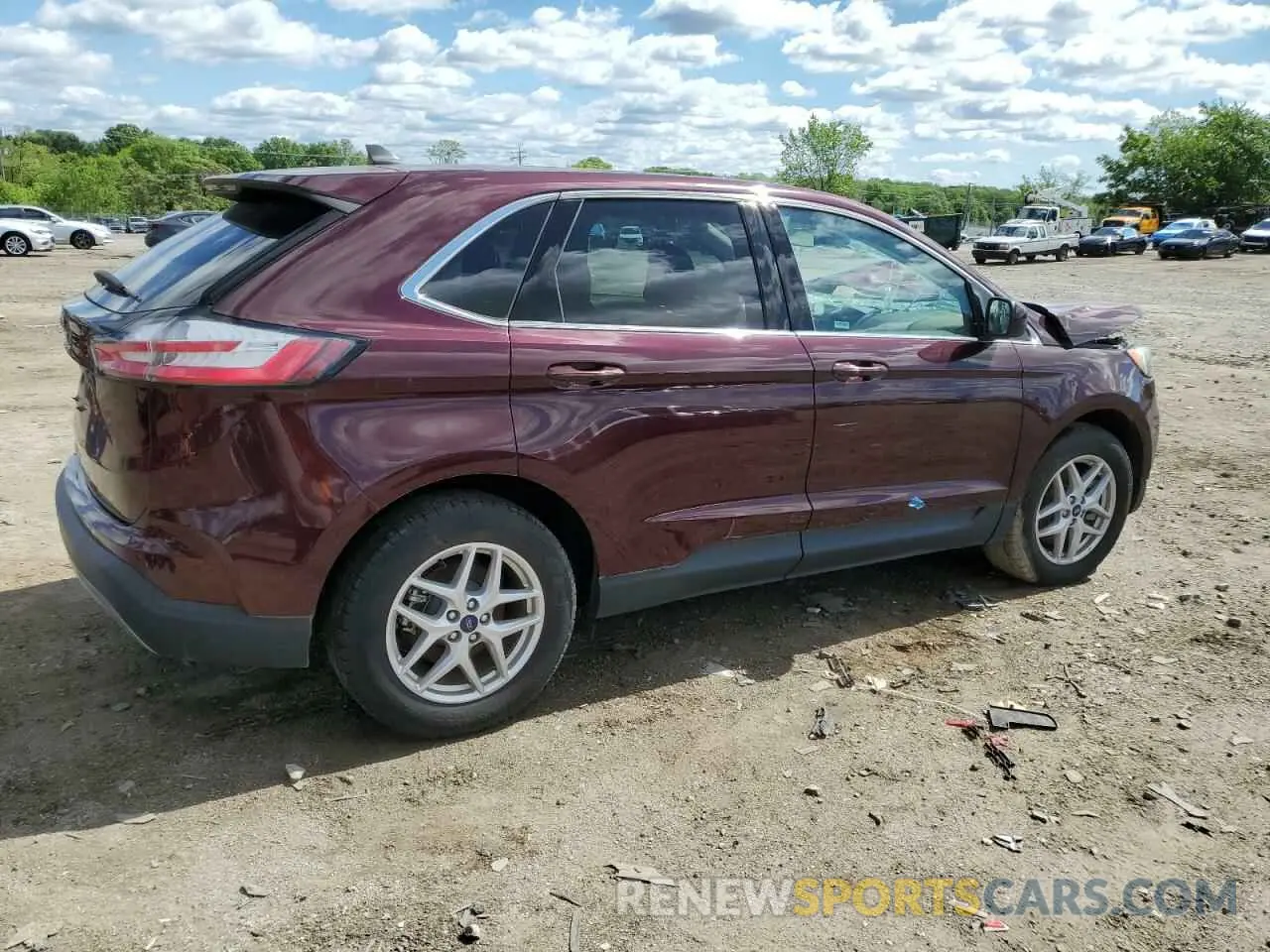 3 Photograph of a damaged car 2FMPK3J94MBA07315 FORD EDGE 2021