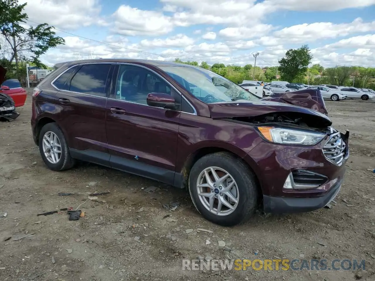 4 Photograph of a damaged car 2FMPK3J94MBA07315 FORD EDGE 2021