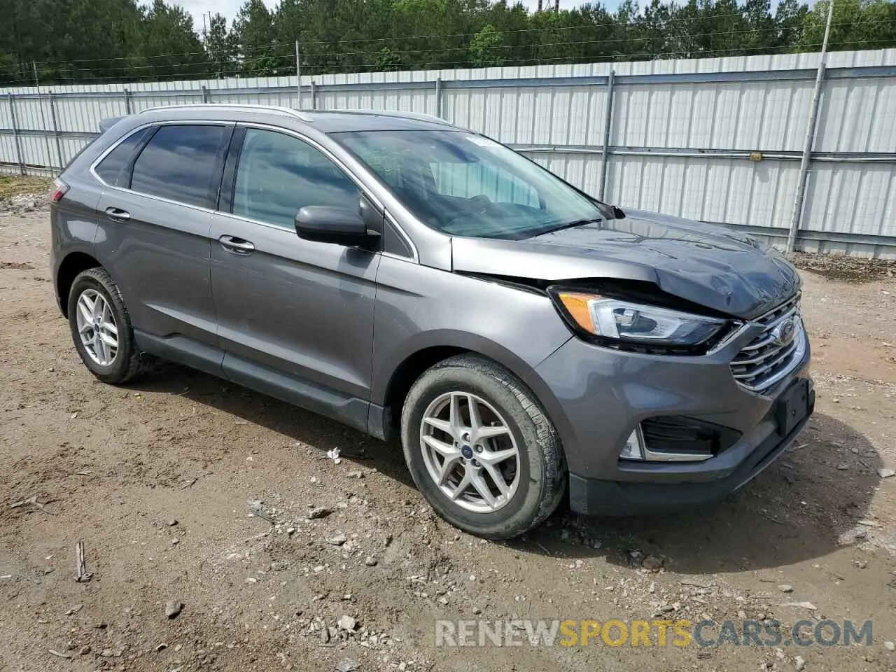 4 Photograph of a damaged car 2FMPK3J94MBA17116 FORD EDGE 2021