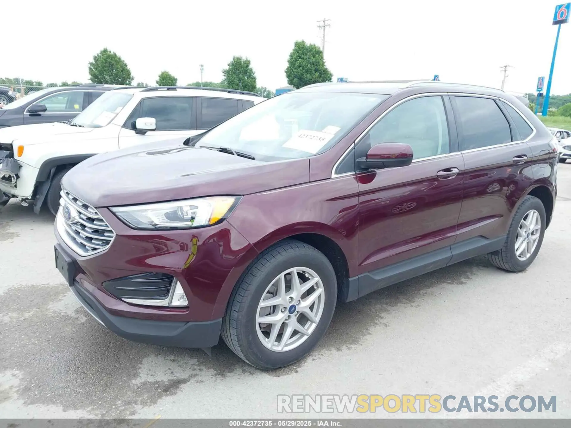 2 Photograph of a damaged car 2FMPK3J94MBA55767 FORD EDGE 2021