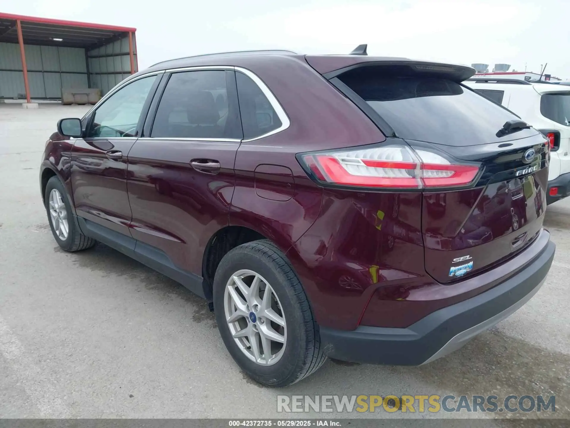 3 Photograph of a damaged car 2FMPK3J94MBA55767 FORD EDGE 2021