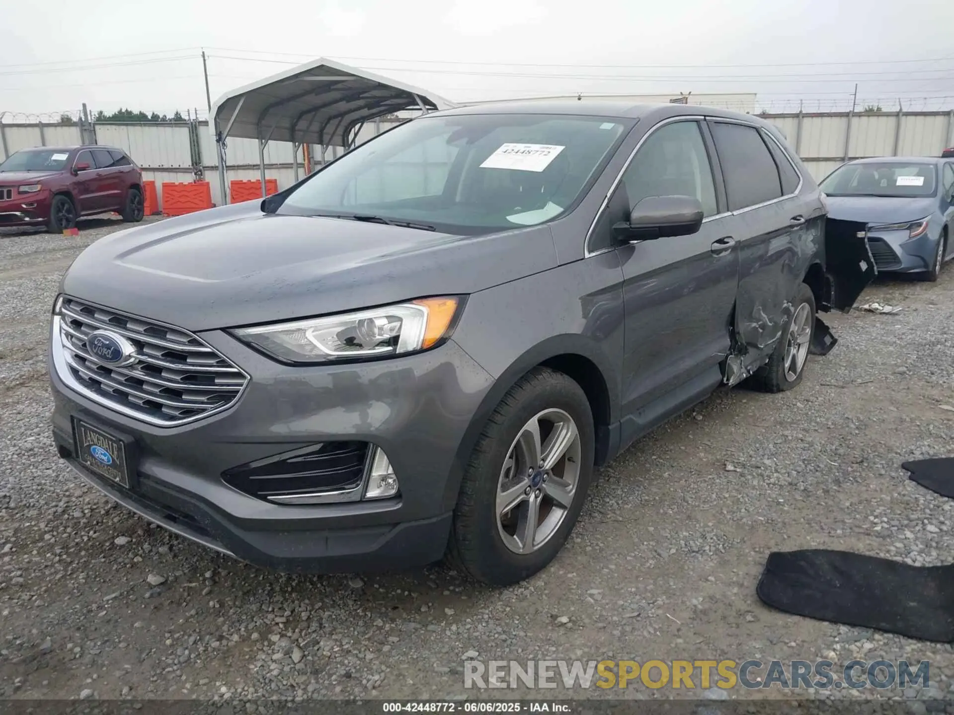 2 Photograph of a damaged car 2FMPK3J95MBA59830 FORD EDGE 2021