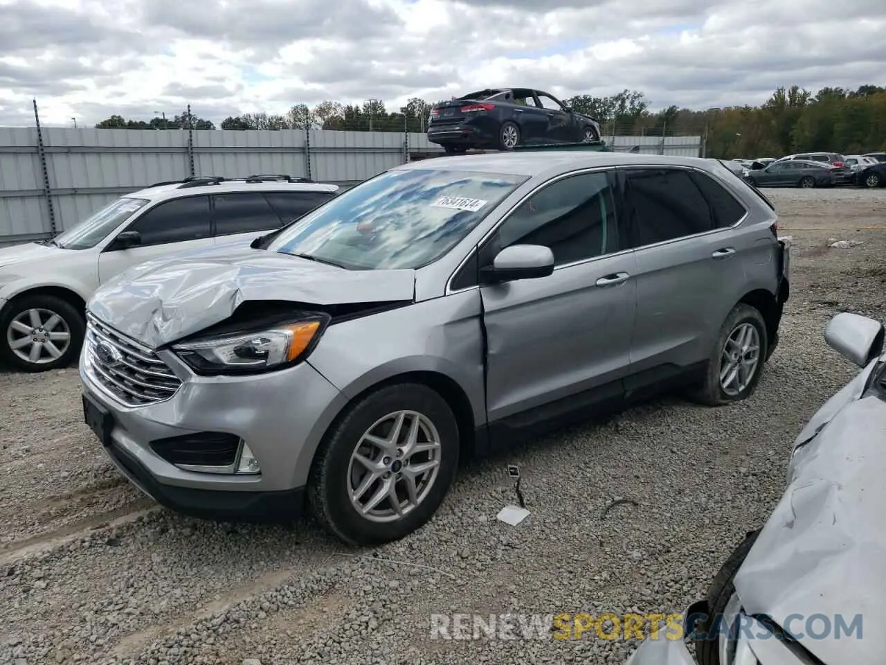 1 Photograph of a damaged car 2FMPK3J97MBA02626 FORD EDGE 2021