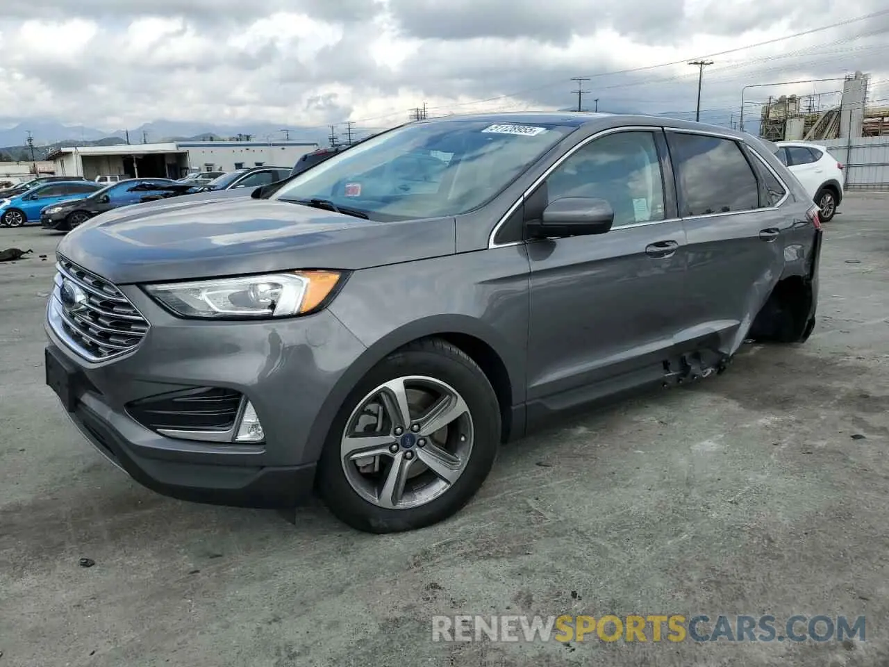 1 Photograph of a damaged car 2FMPK3J98MBA13327 FORD EDGE 2021