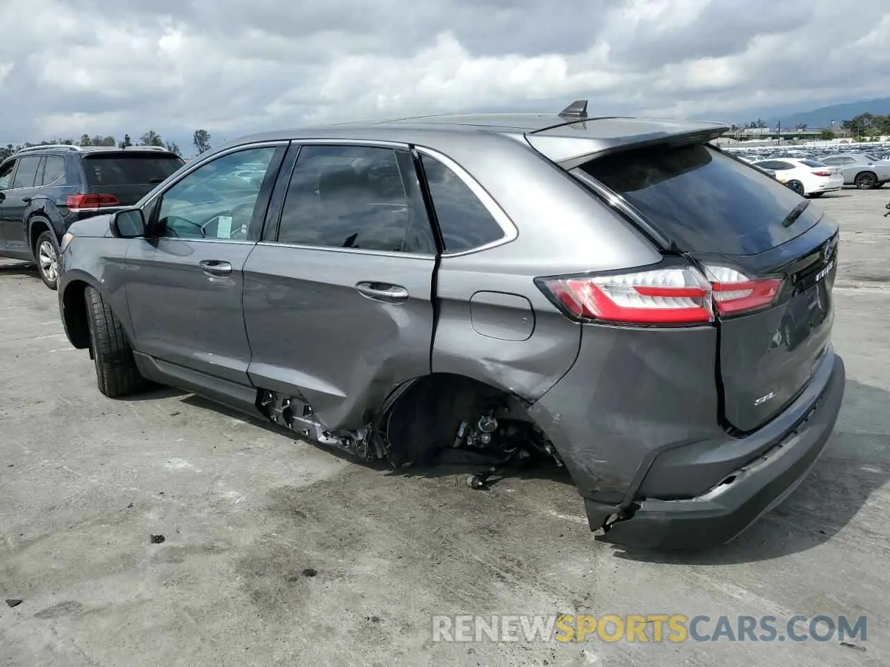2 Photograph of a damaged car 2FMPK3J98MBA13327 FORD EDGE 2021