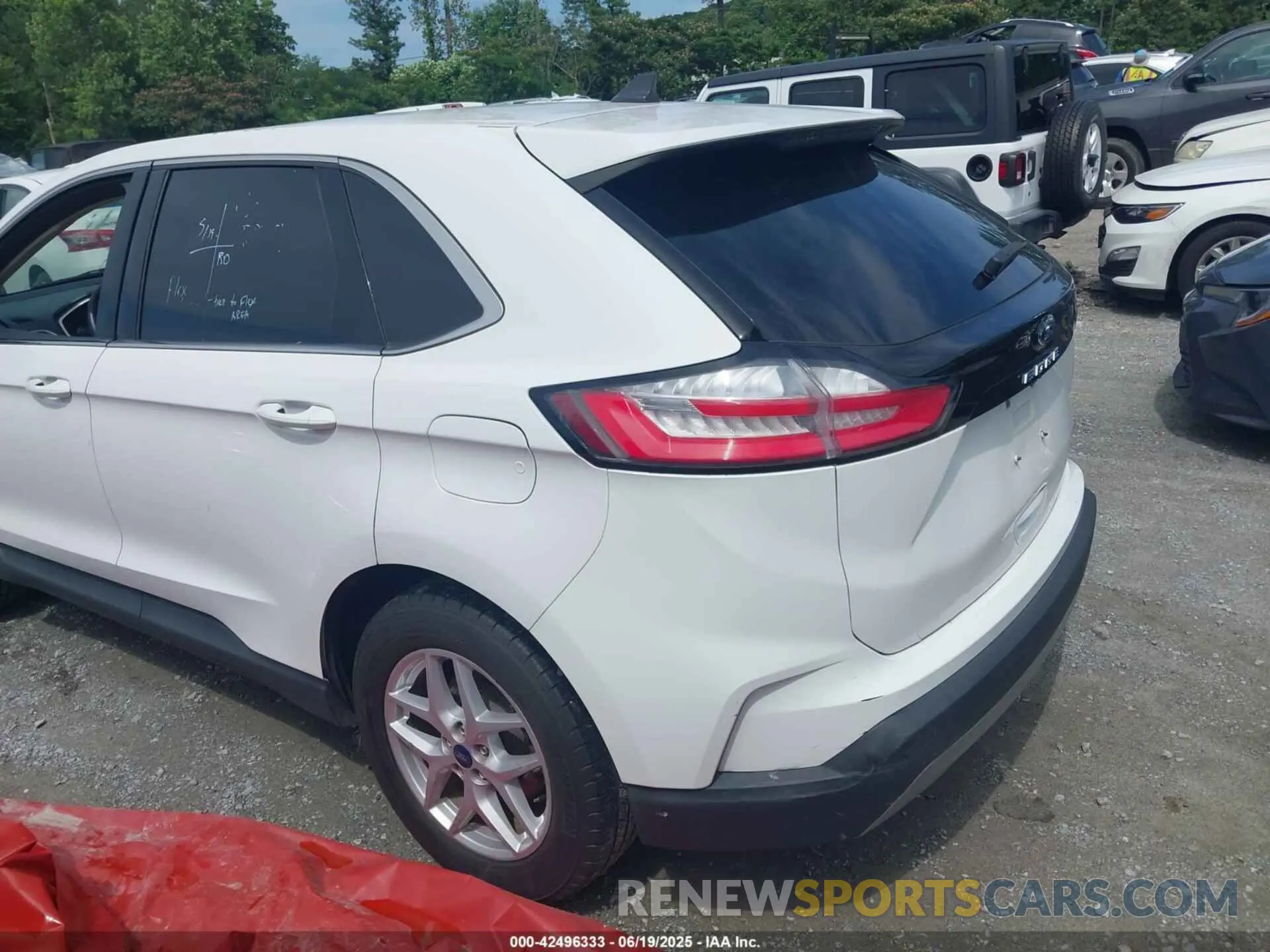 3 Photograph of a damaged car 2FMPK3J99MBA00702 FORD EDGE 2021