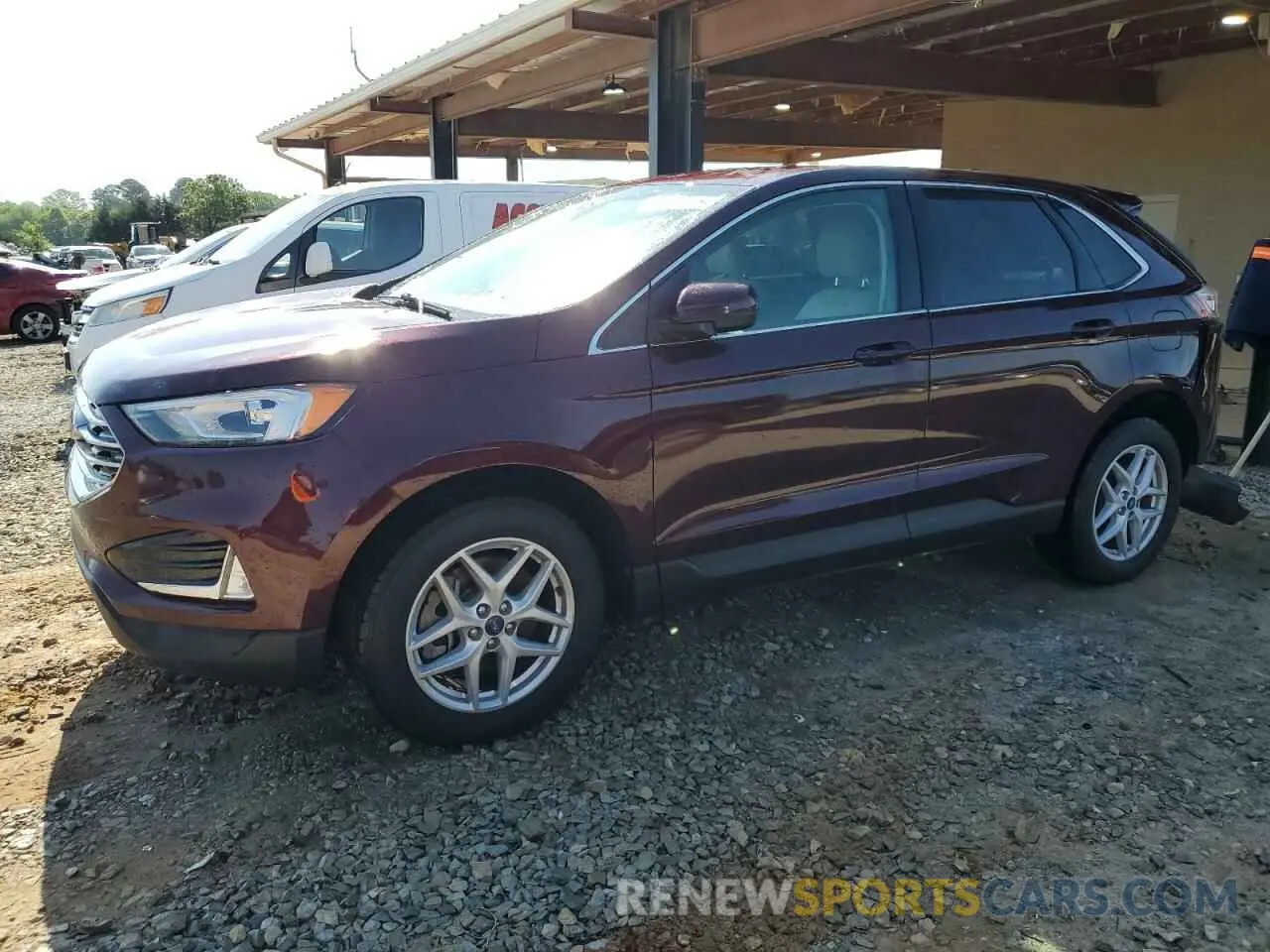 1 Photograph of a damaged car 2FMPK3J99MBA21789 FORD EDGE 2021
