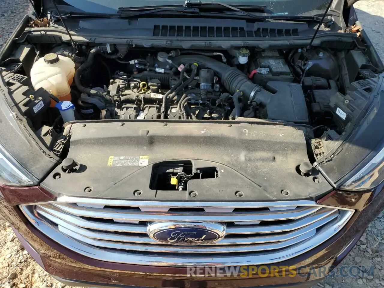 12 Photograph of a damaged car 2FMPK3J99MBA21789 FORD EDGE 2021