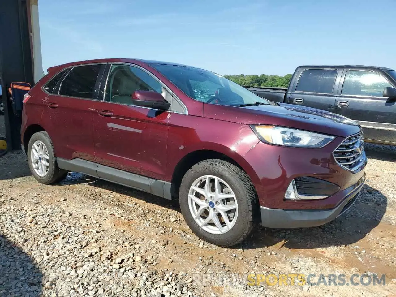 4 Photograph of a damaged car 2FMPK3J99MBA21789 FORD EDGE 2021
