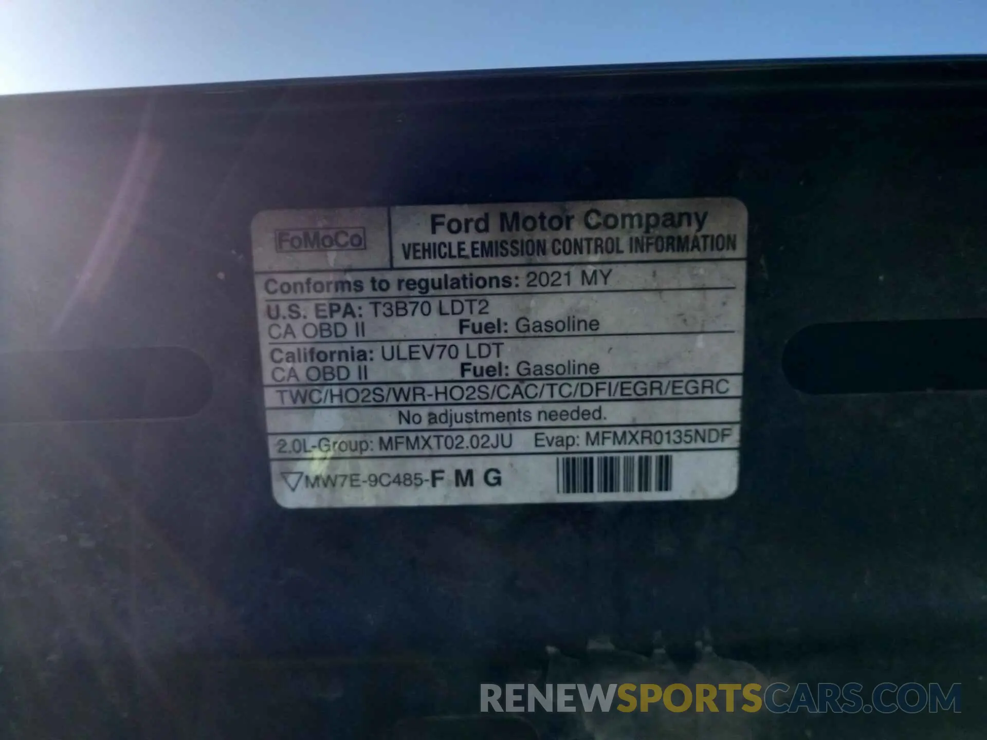 4 Photograph of a damaged car 2FMPK3K90MBA50306 FORD EDGE 2021