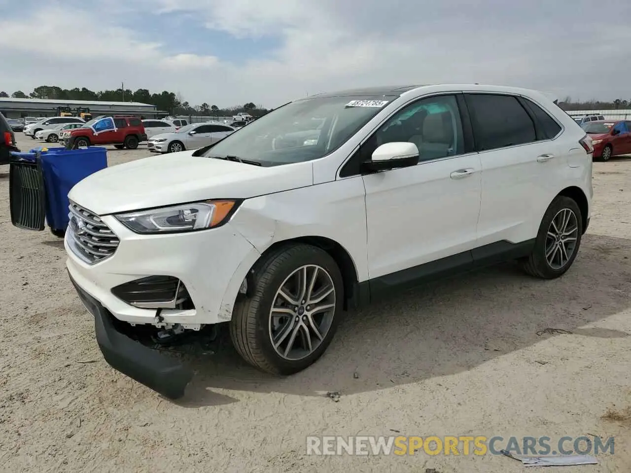 1 Photograph of a damaged car 2FMPK3K91MBA10168 FORD EDGE 2021