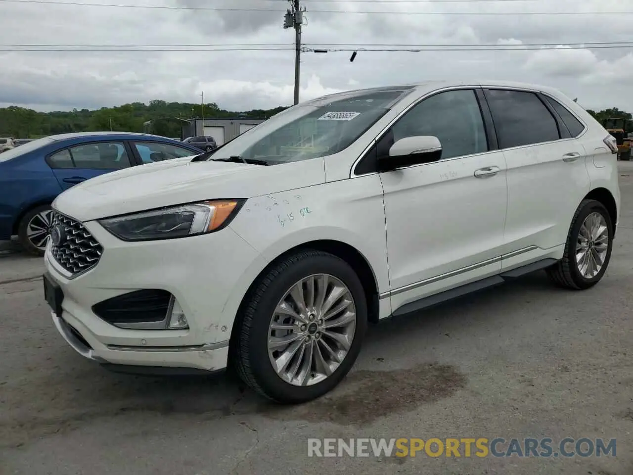 1 Photograph of a damaged car 2FMPK3K91MBA60617 FORD EDGE 2021