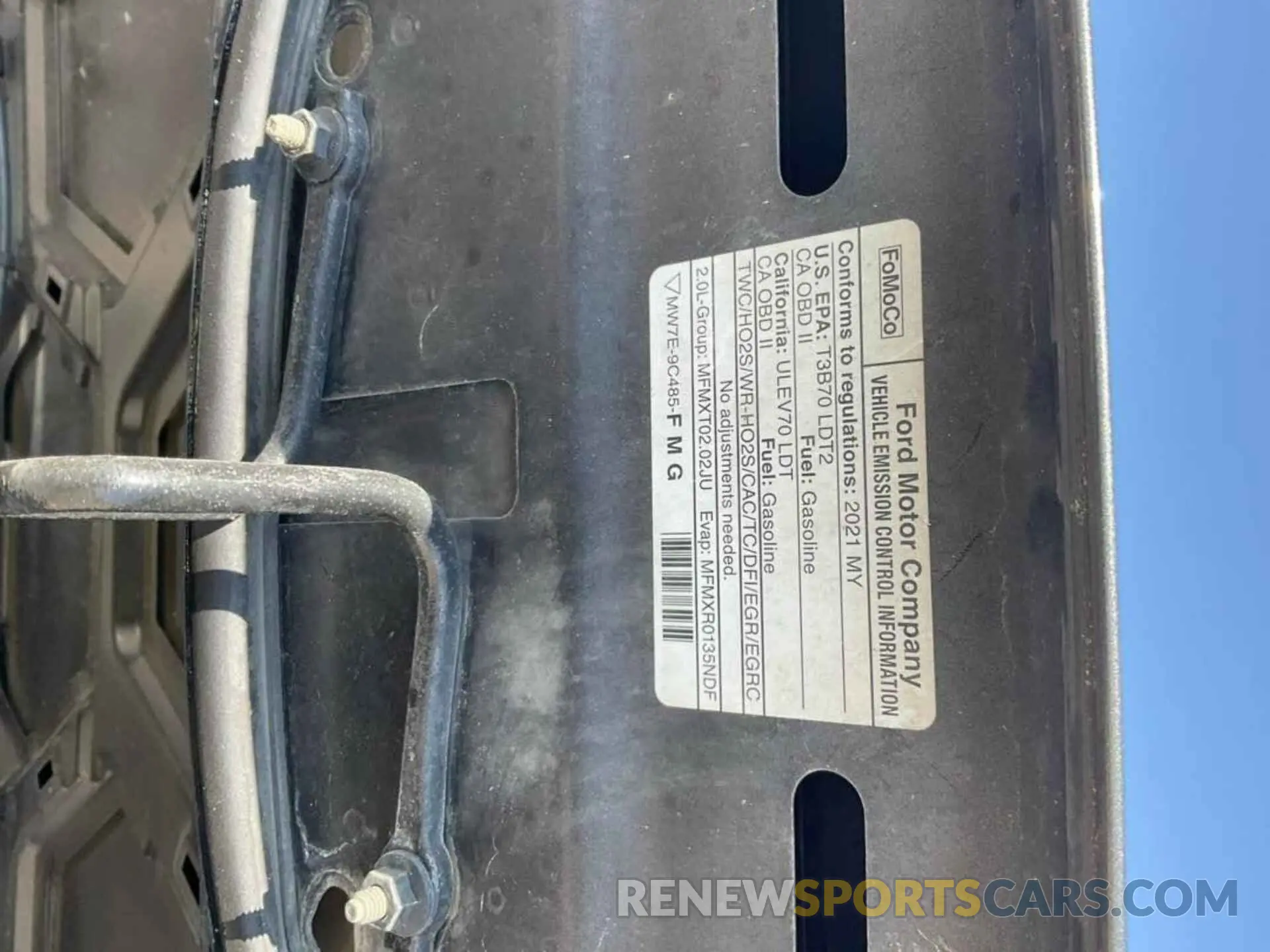 2 Photograph of a damaged car 2FMPK3K93MBA50445 FORD EDGE 2021