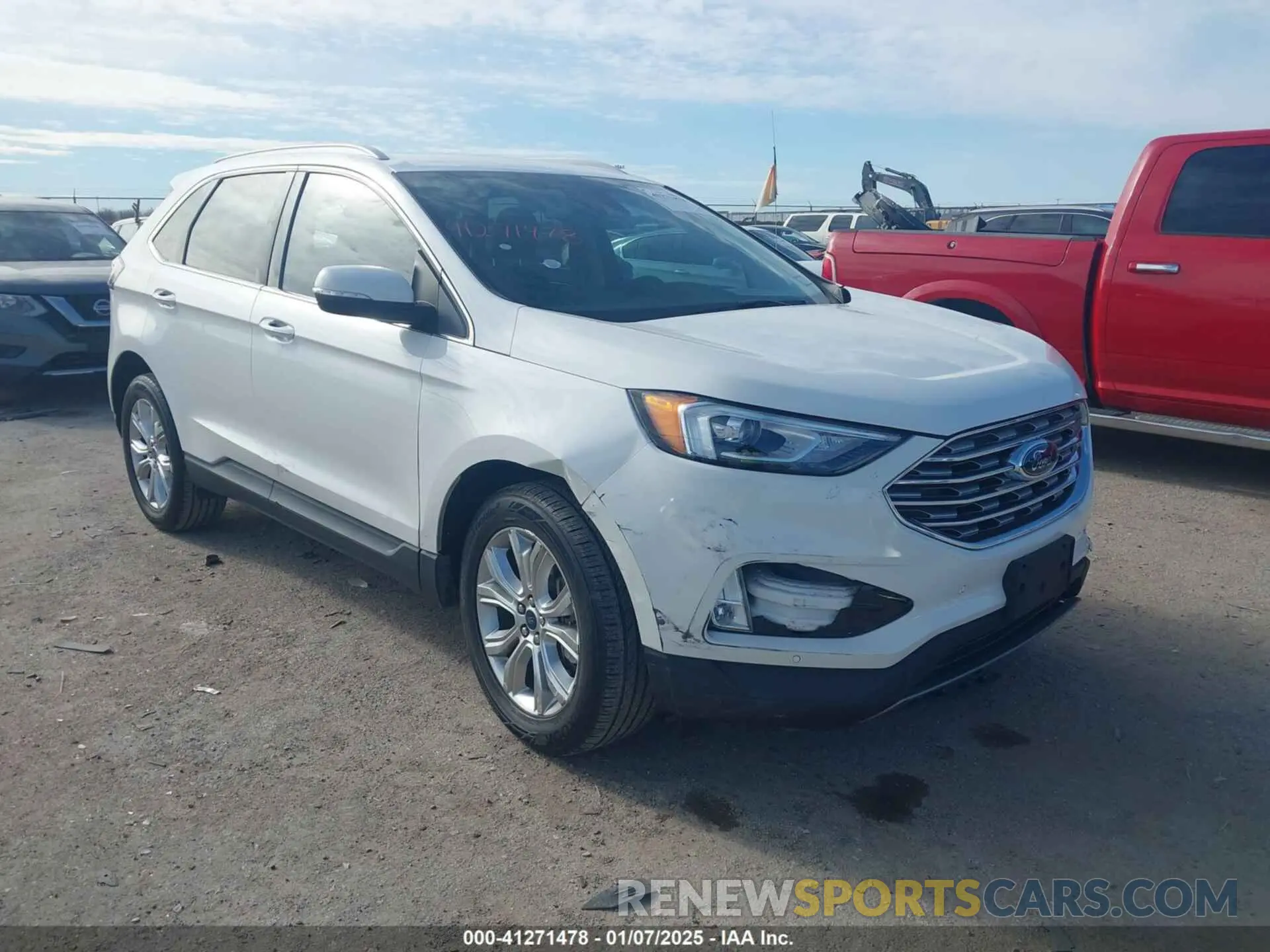 1 Photograph of a damaged car 2FMPK3K94MBA64614 FORD EDGE 2021