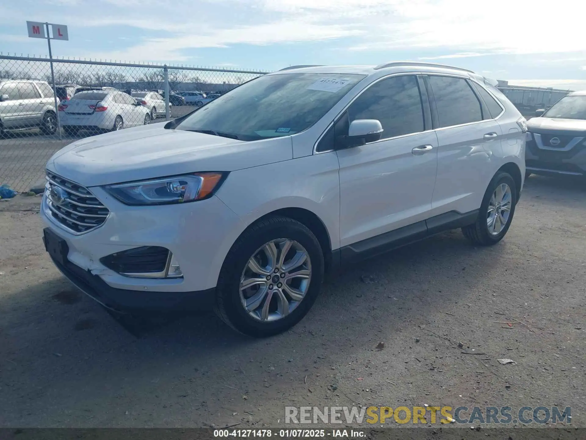 2 Photograph of a damaged car 2FMPK3K94MBA64614 FORD EDGE 2021