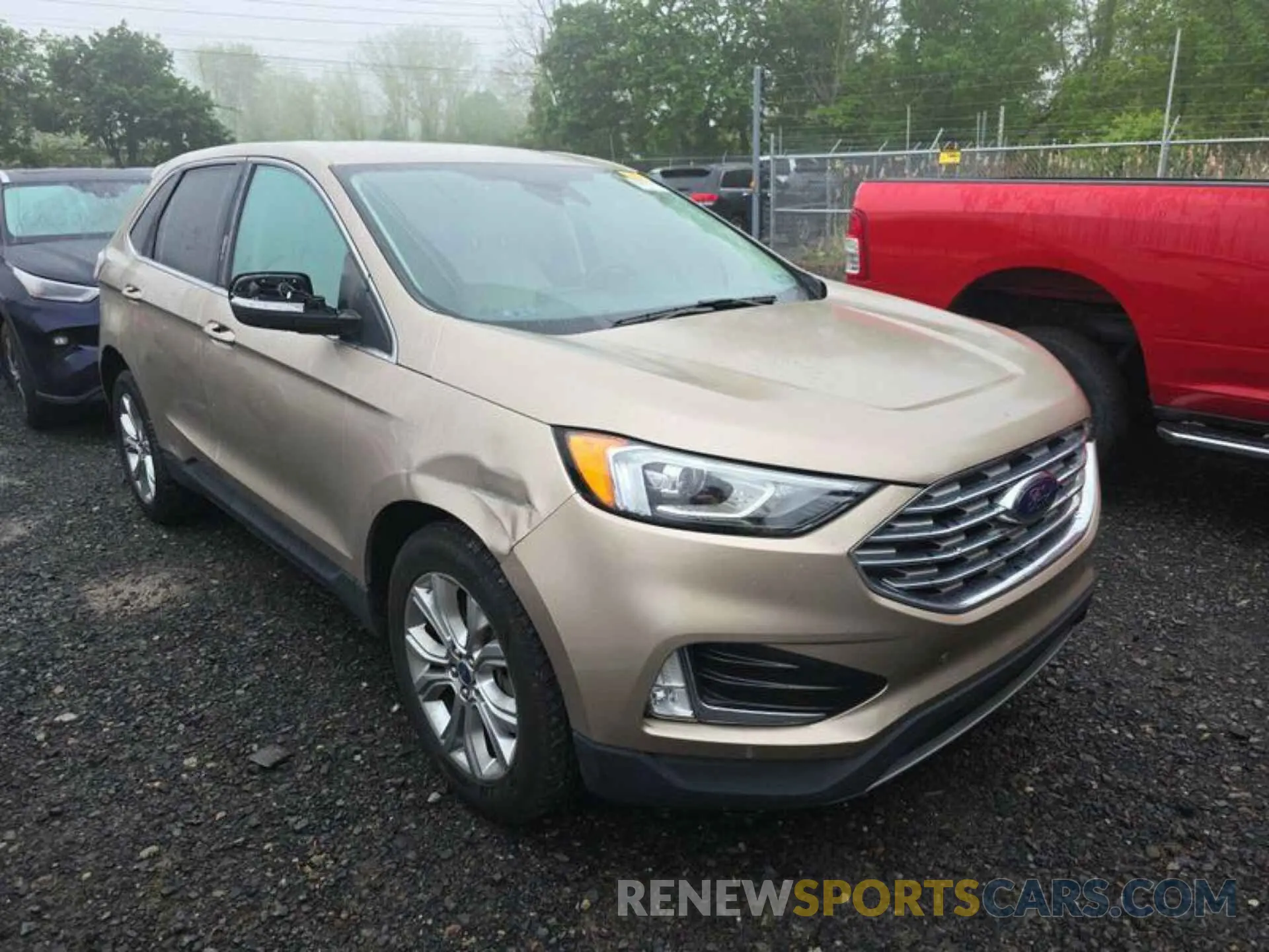 8 Photograph of a damaged car 2FMPK3K96MBA54201 FORD EDGE 2021