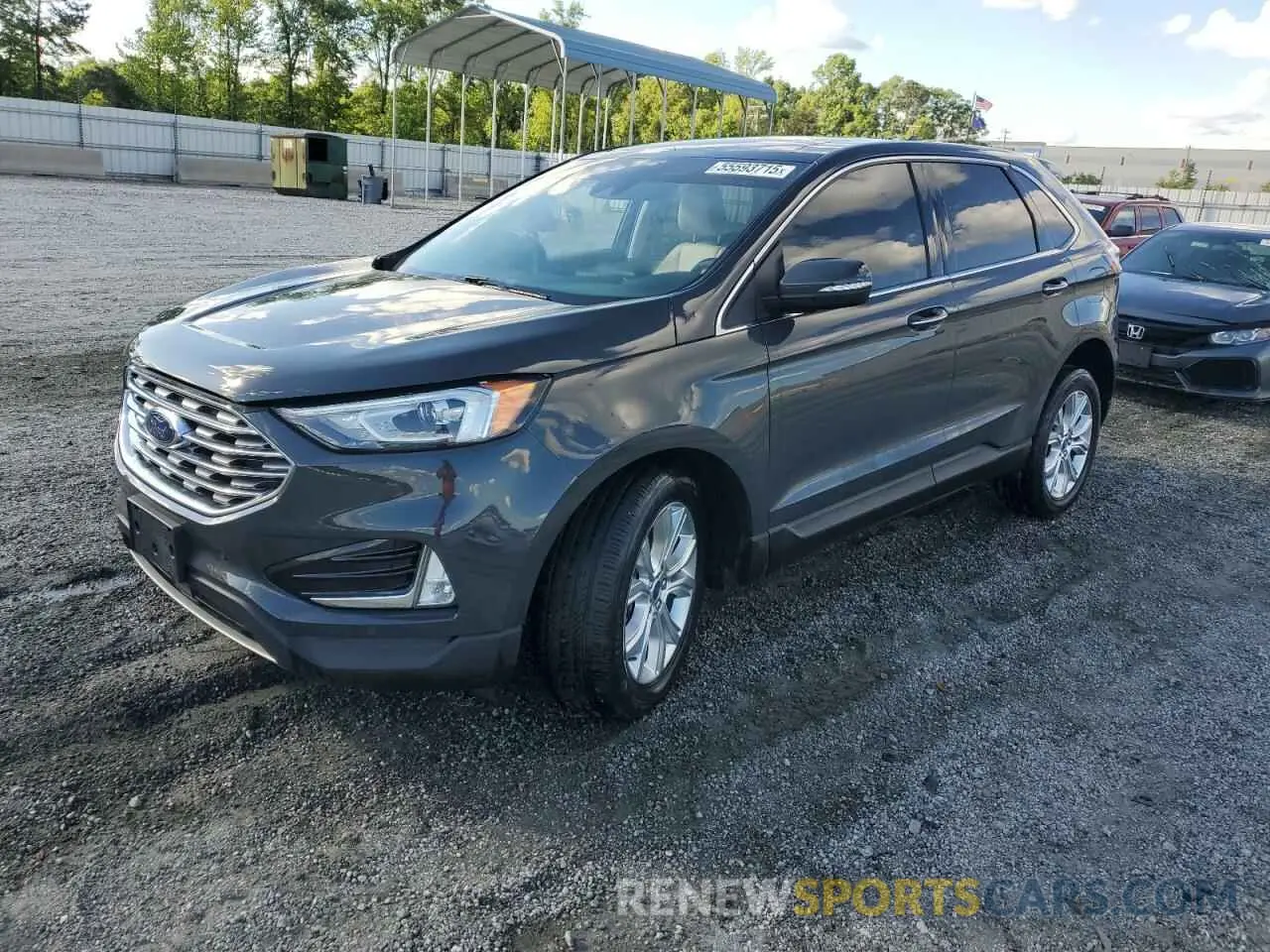 1 Photograph of a damaged car 2FMPK3K96MBA54764 FORD EDGE 2021