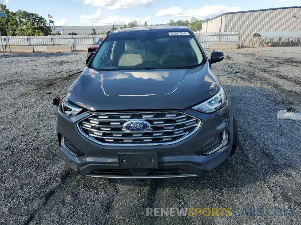 5 Photograph of a damaged car 2FMPK3K96MBA54764 FORD EDGE 2021