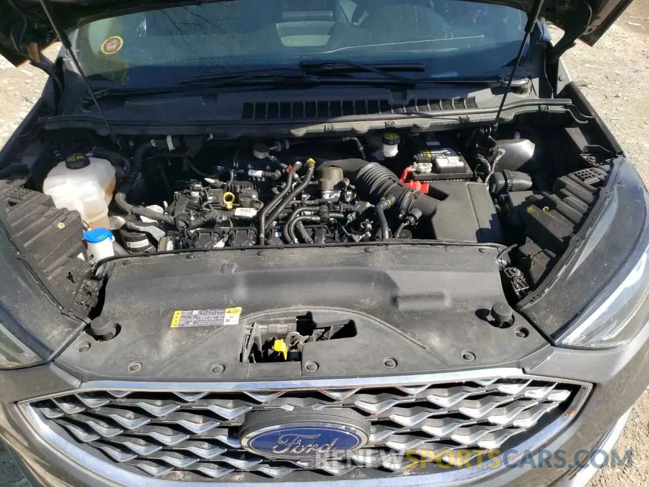 11 Photograph of a damaged car 2FMPK3K98MBA45354 FORD EDGE 2021