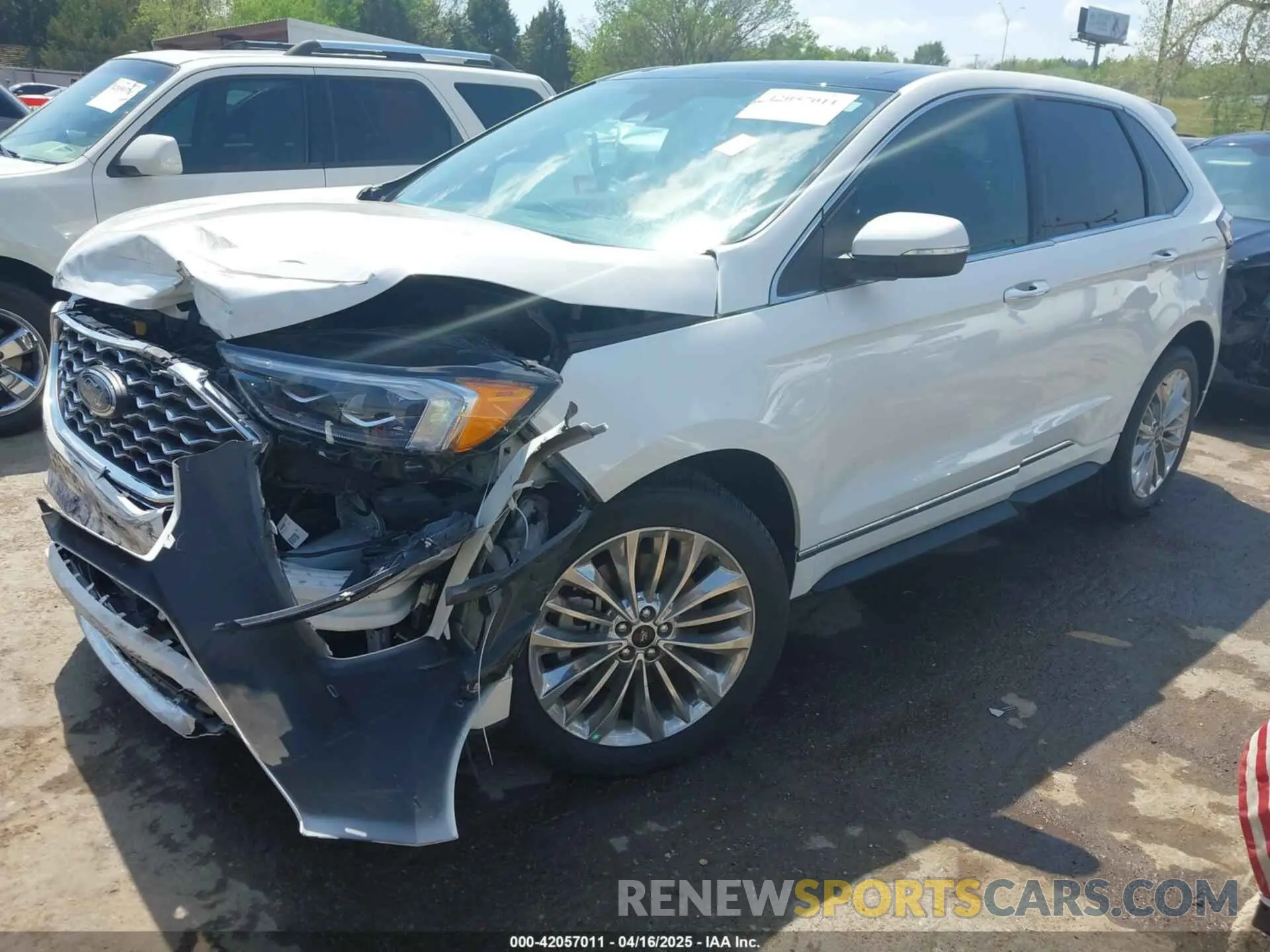 2 Photograph of a damaged car 2FMPK3K99MBA58033 FORD EDGE 2021