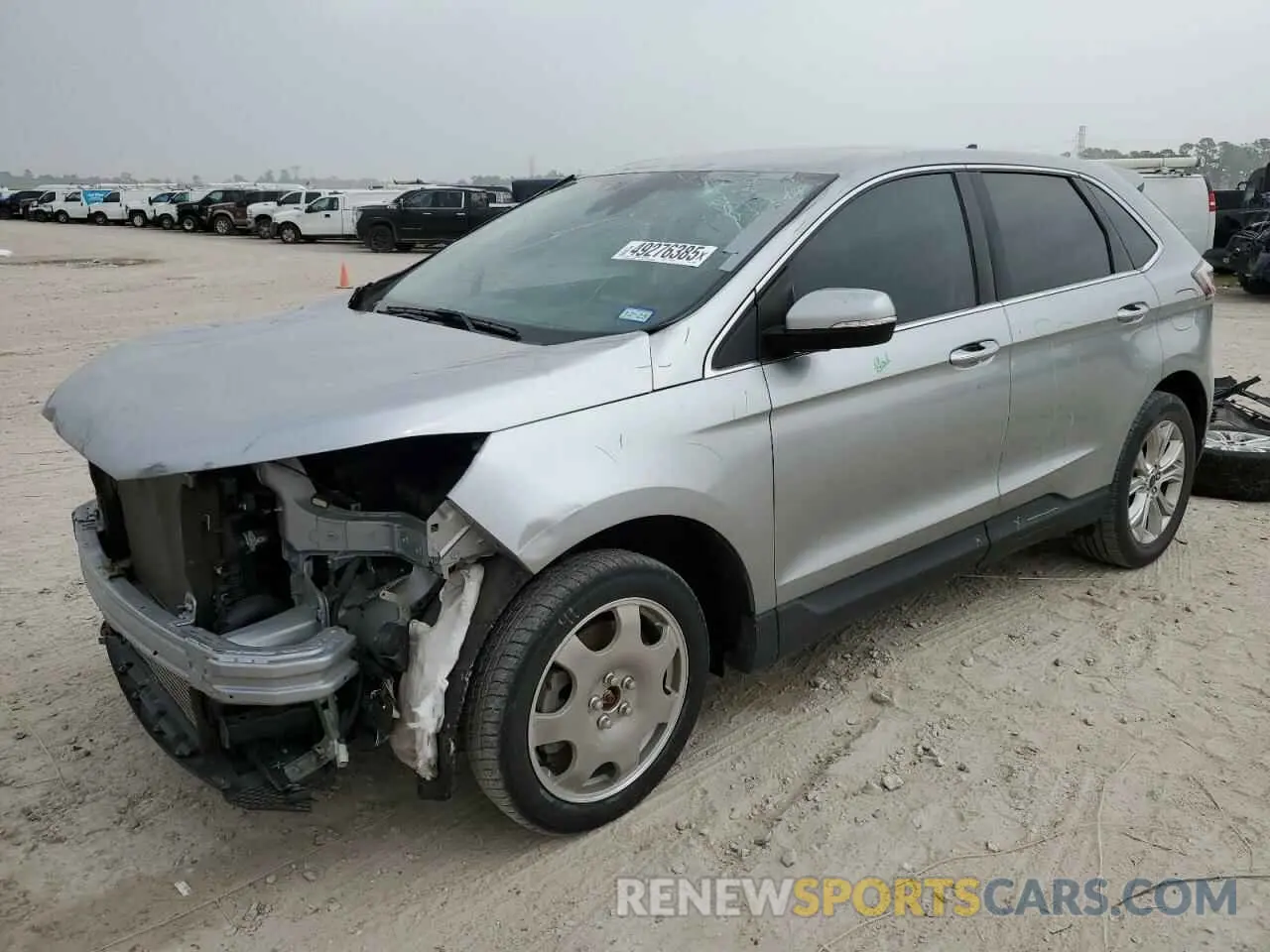 1 Photograph of a damaged car 2FMPK3K9XMBA21606 FORD EDGE 2021
